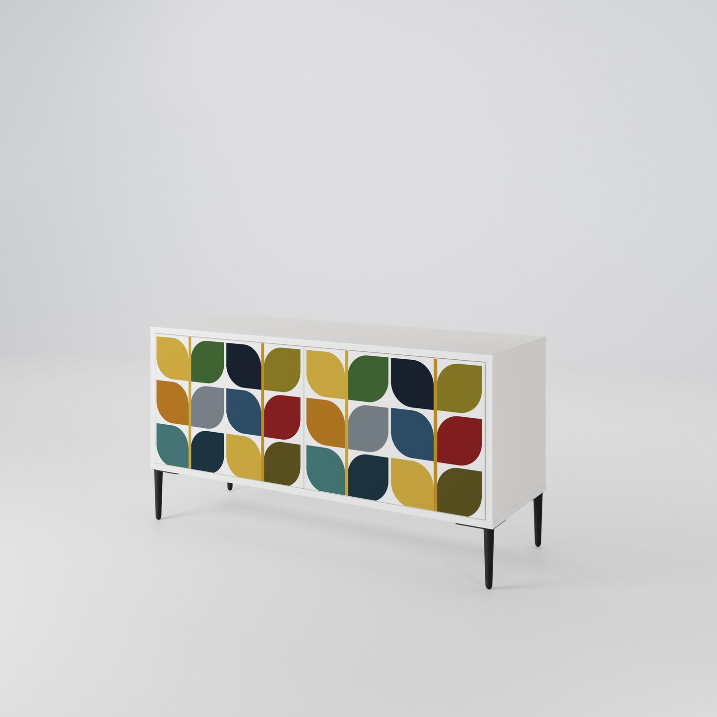 WEIGHTLESS HOURS Compact 2-Door TV Cabinet