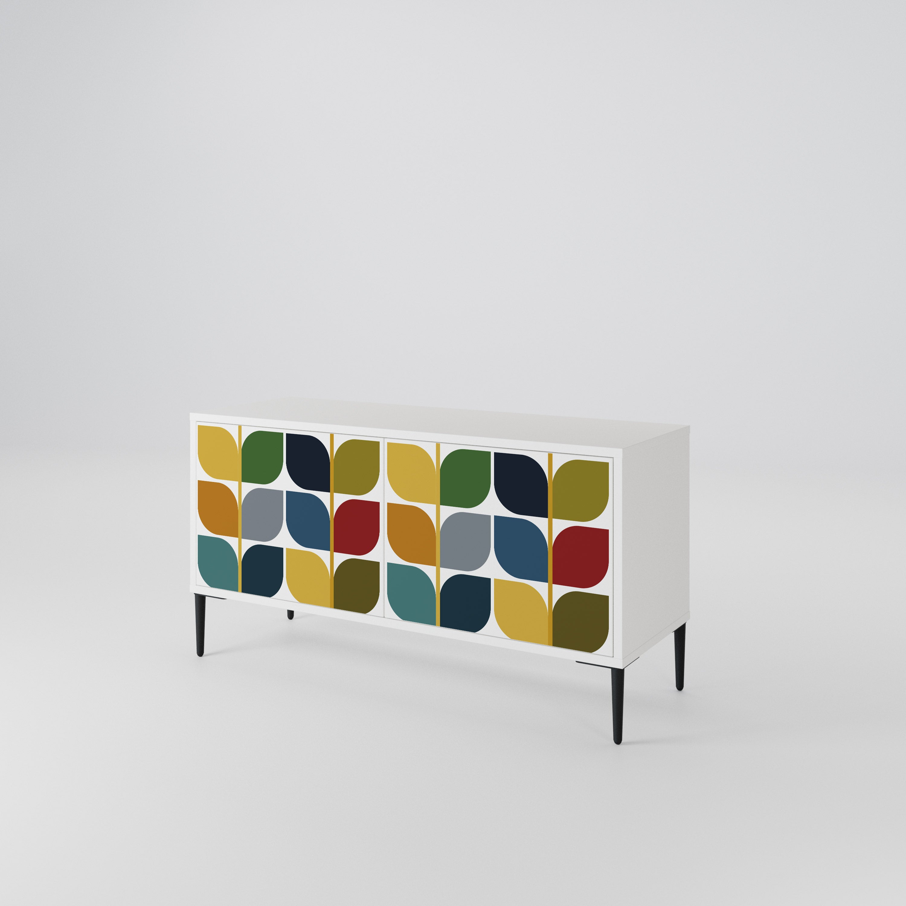 WEIGHTLESS HOURS Compact 2-Door TV Cabinet