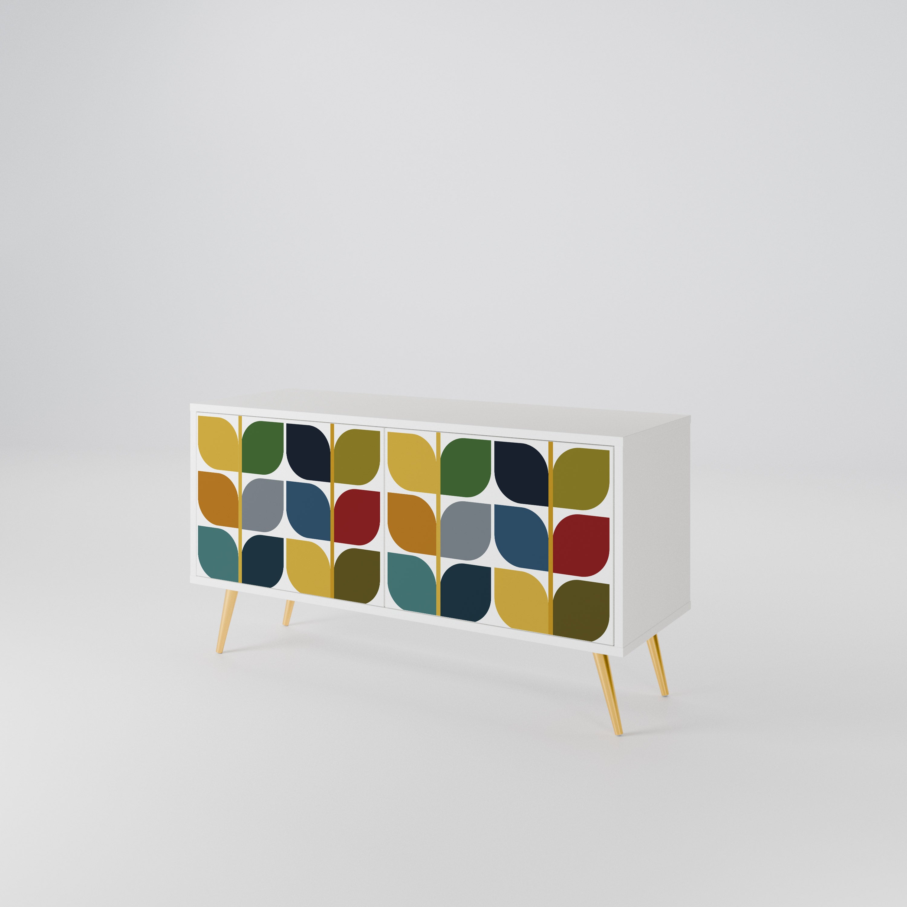 WEIGHTLESS HOURS Compact 2-Door TV Cabinet