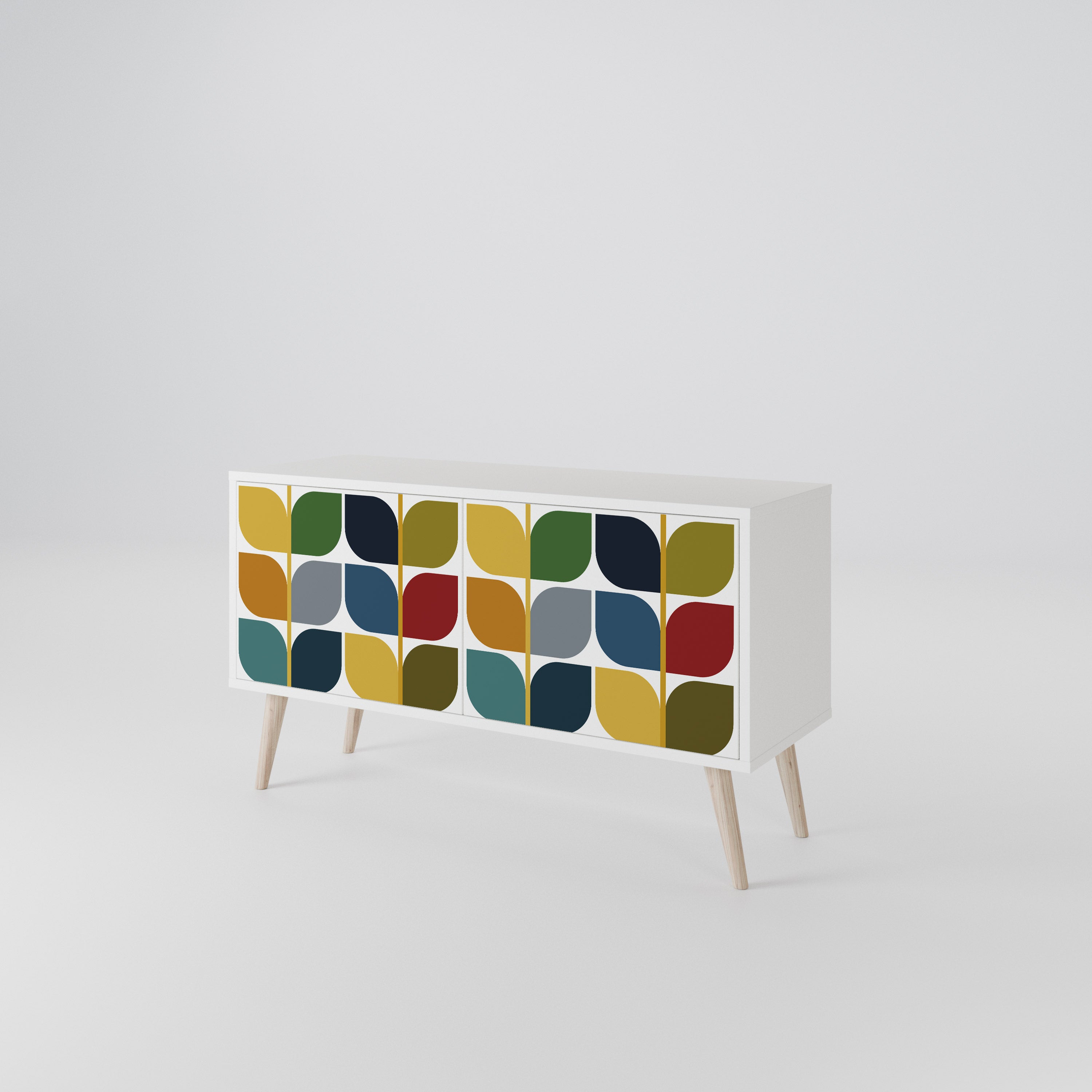 WEIGHTLESS HOURS Compact 2-Door TV Cabinet