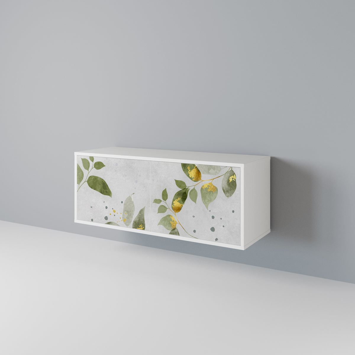 ELEGANT BOTANICS Compact 2-Door TV Cabinet