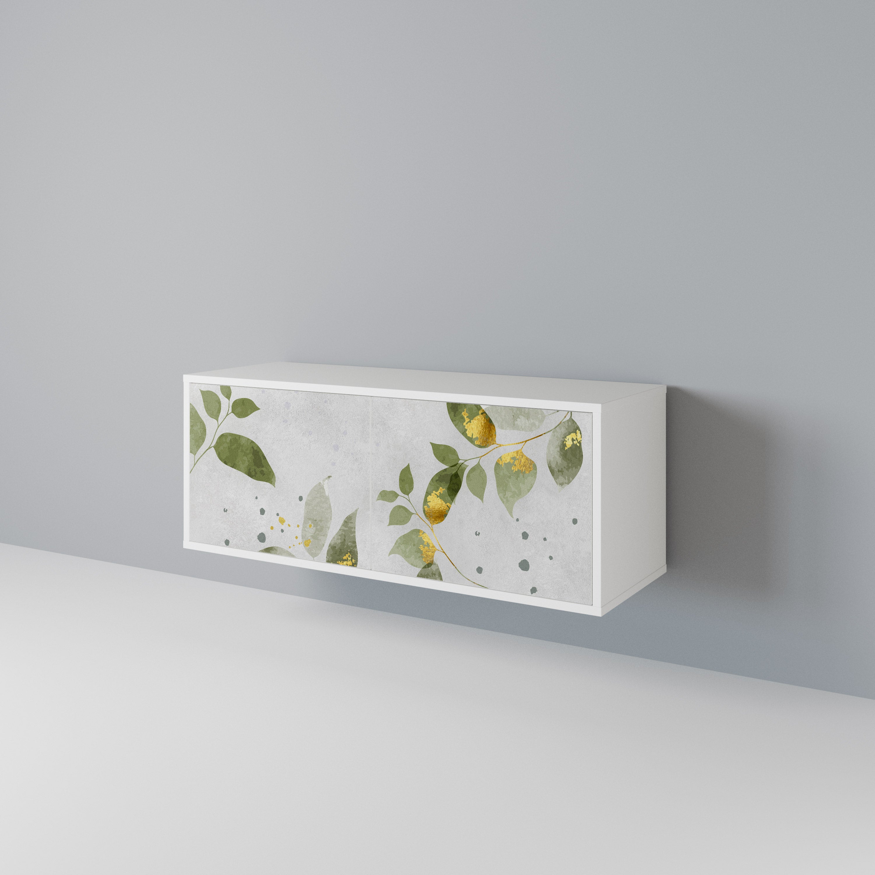 ELEGANT BOTANICS Compact 2-Door TV Cabinet