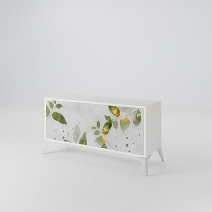 ELEGANT BOTANICS Compact 2-Door TV Cabinet