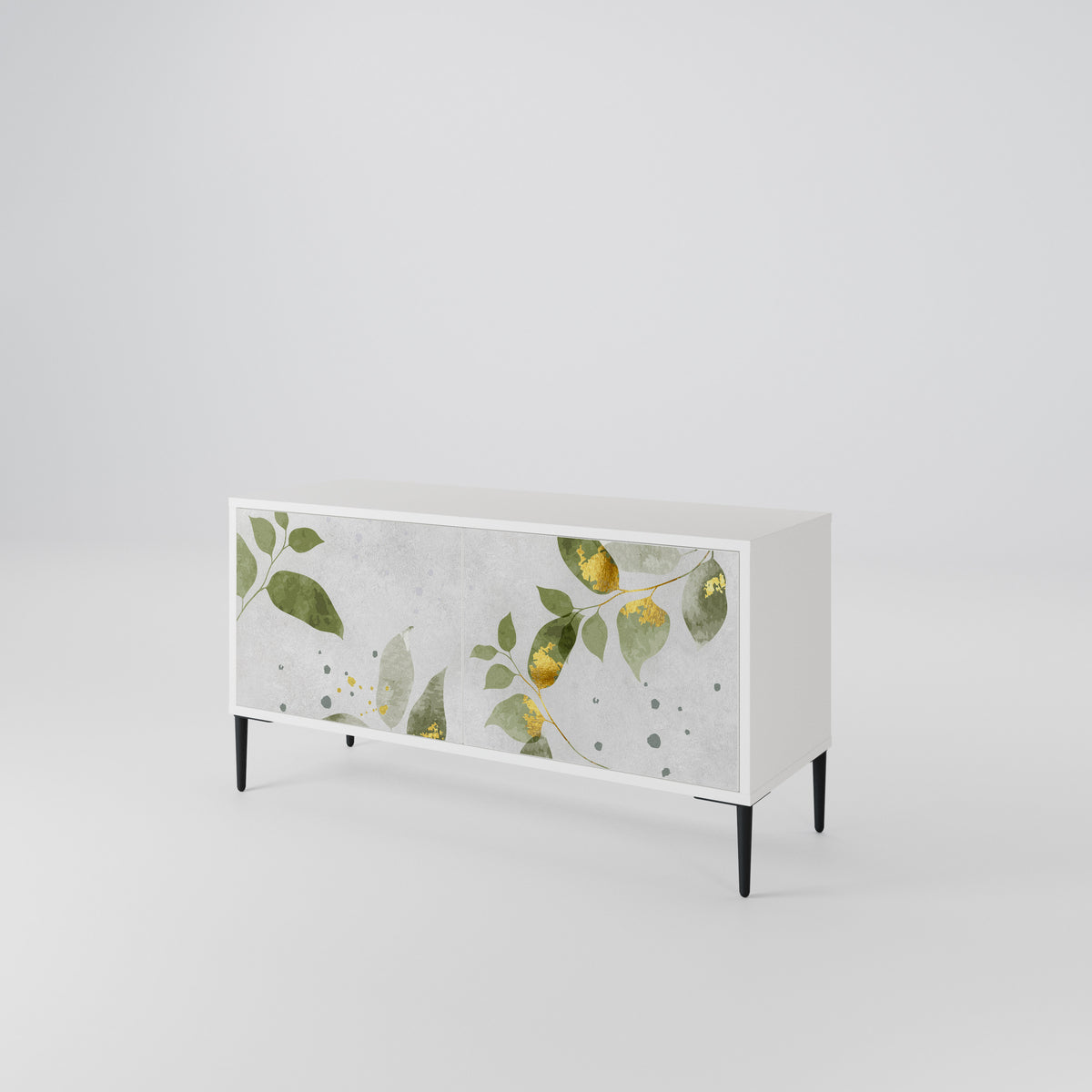 ELEGANT BOTANICS Compact 2-Door TV Cabinet