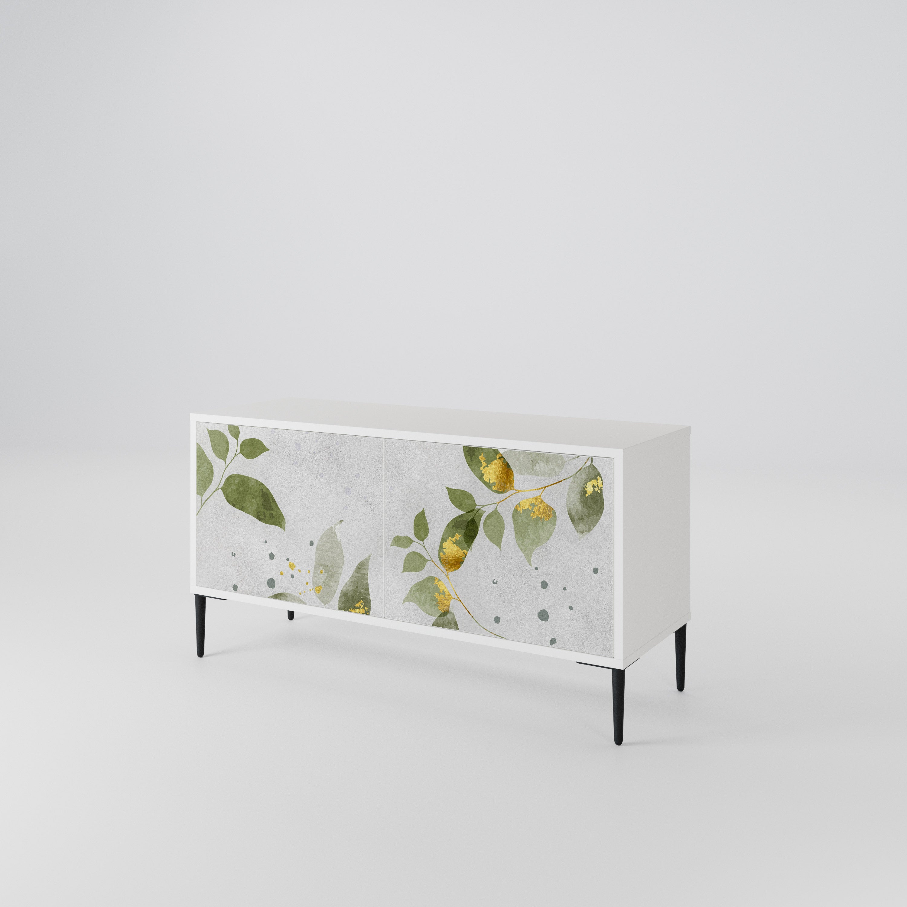 ELEGANT BOTANICS Compact 2-Door TV Cabinet