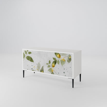 ELEGANT BOTANICS Compact 2-Door TV Cabinet