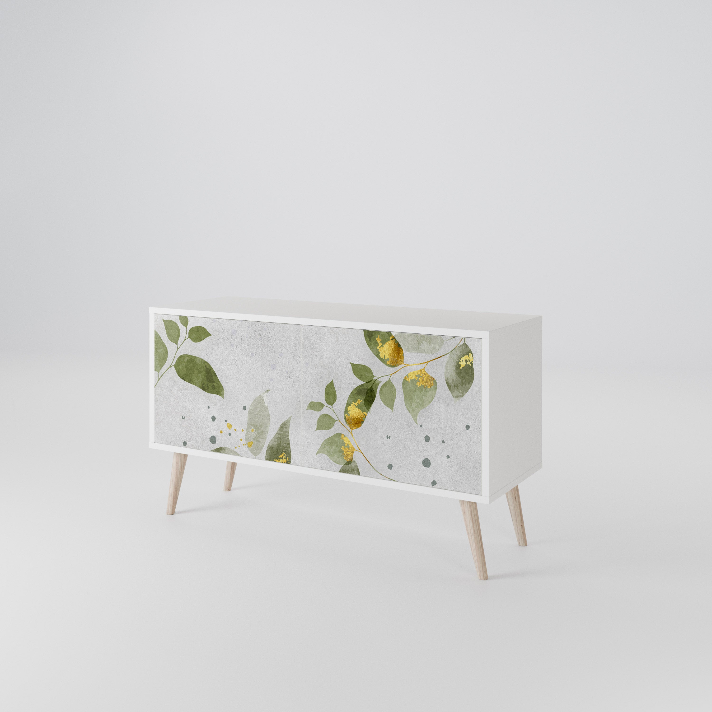 ELEGANT BOTANICS Compact 2-Door TV Cabinet