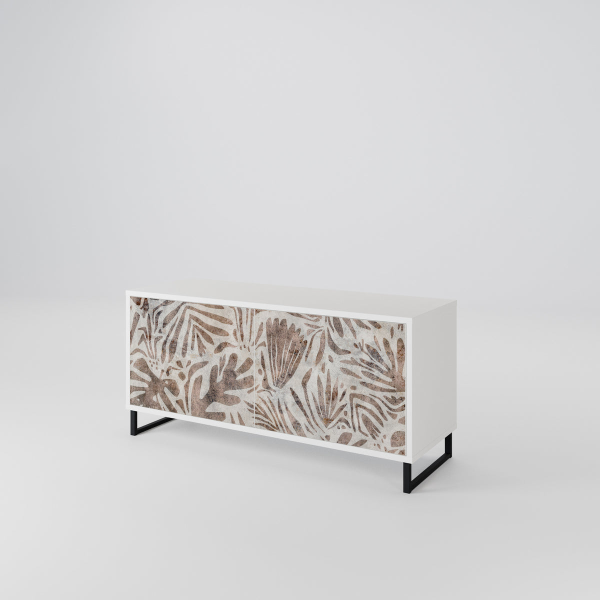 PASSING TIME Compact 2-Door TV Cabinet