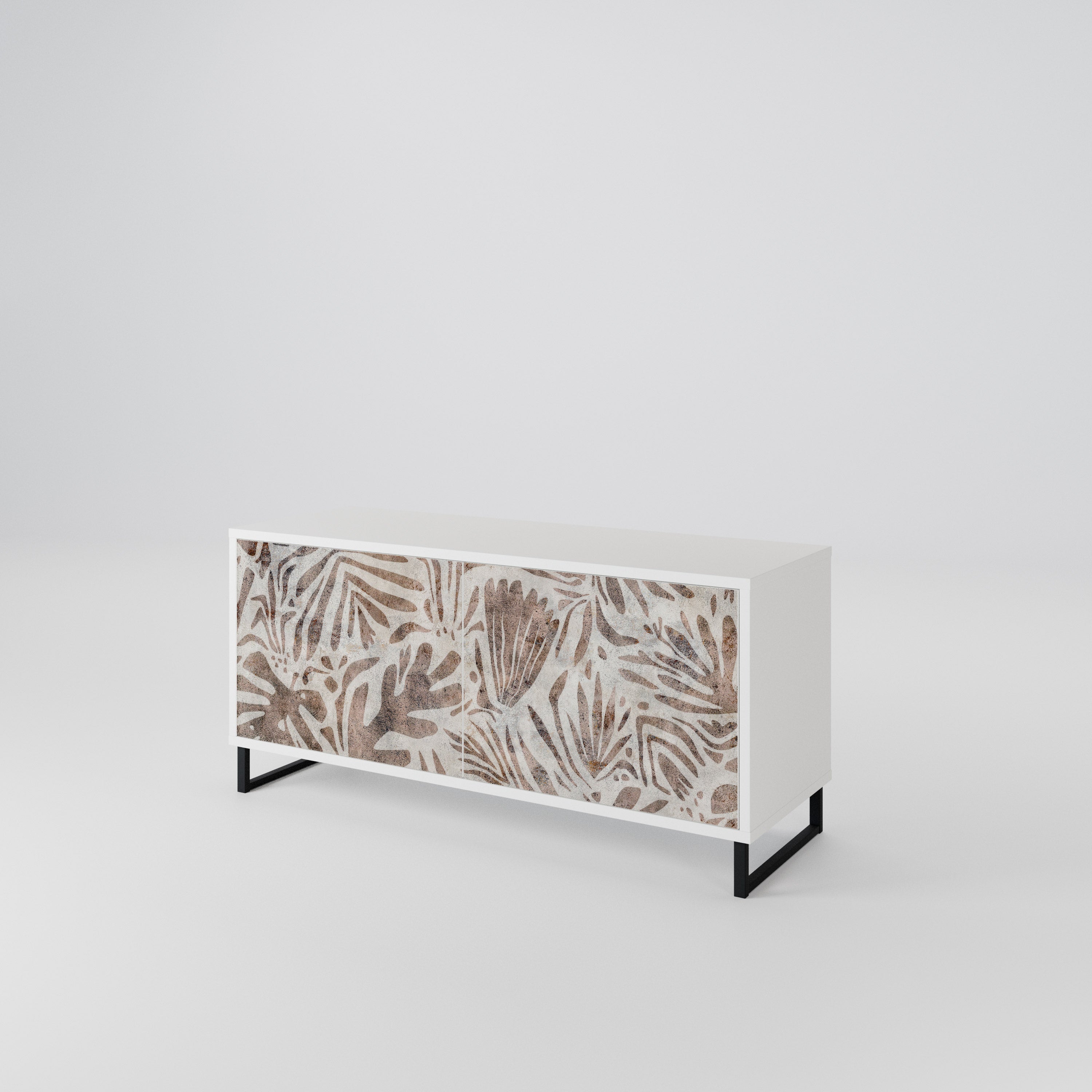 PASSING TIME Compact 2-Door TV Cabinet