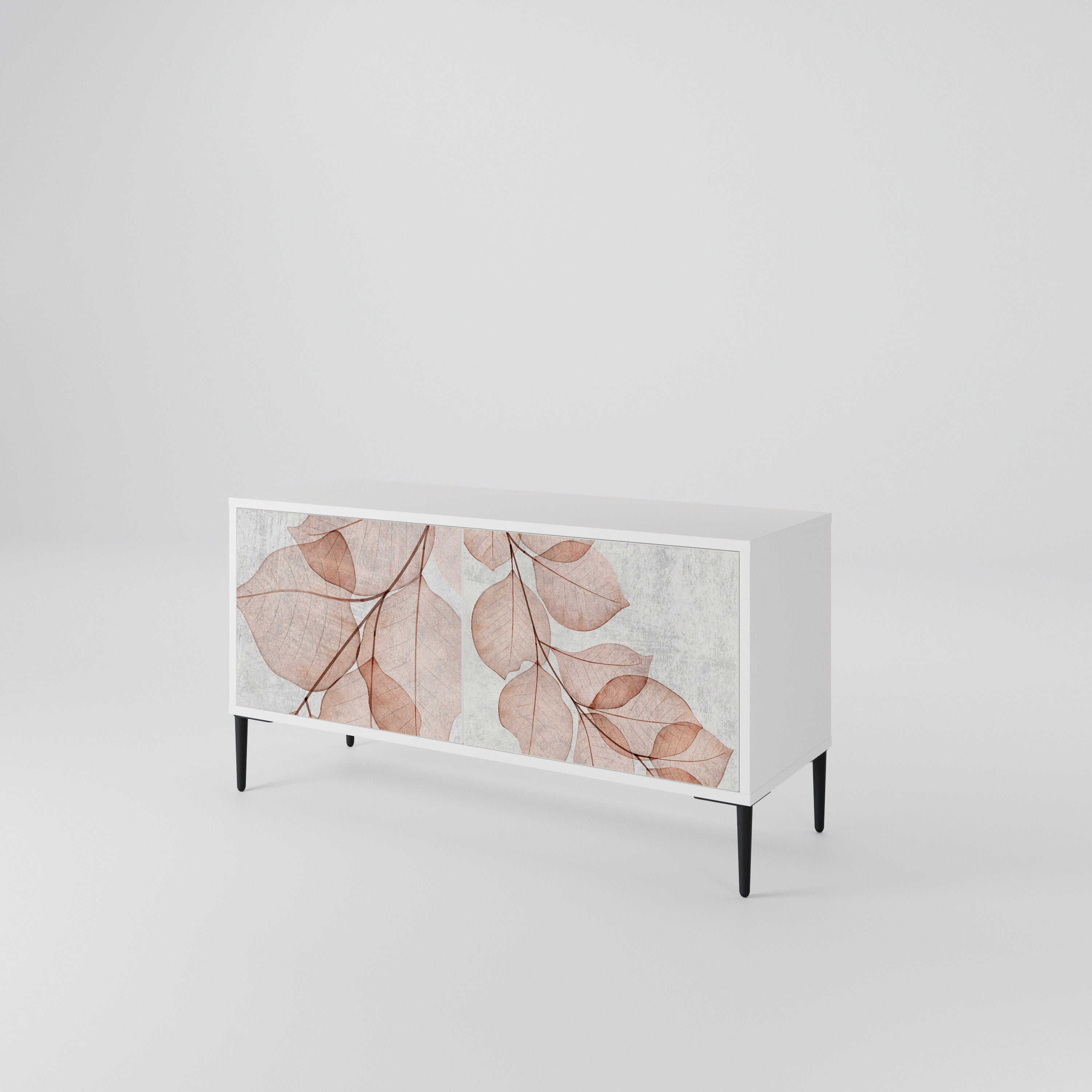 AUTUMN FRAGILITY Compact 2-Door TV Cabinet