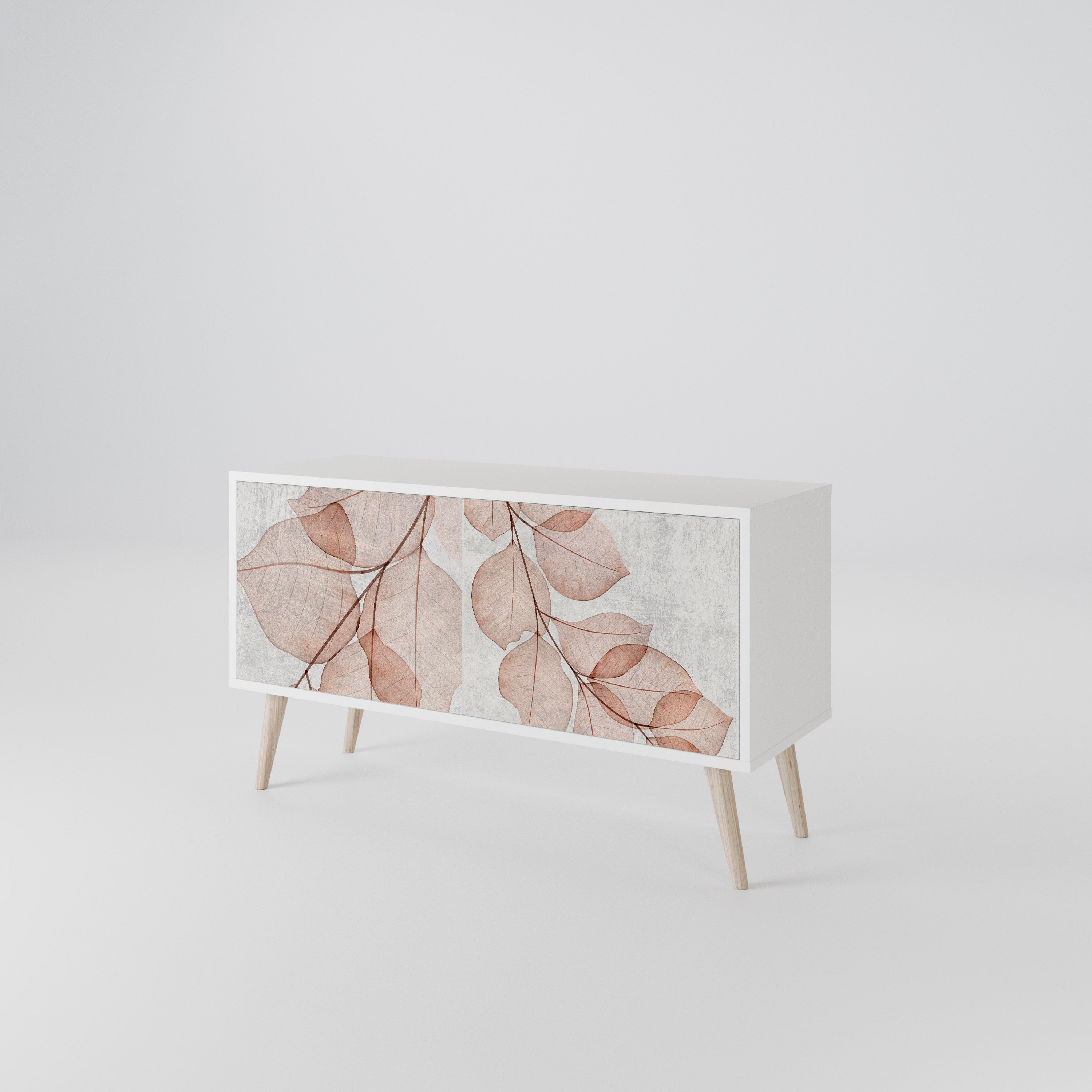 AUTUMN FRAGILITY Compact 2-Door TV Cabinet