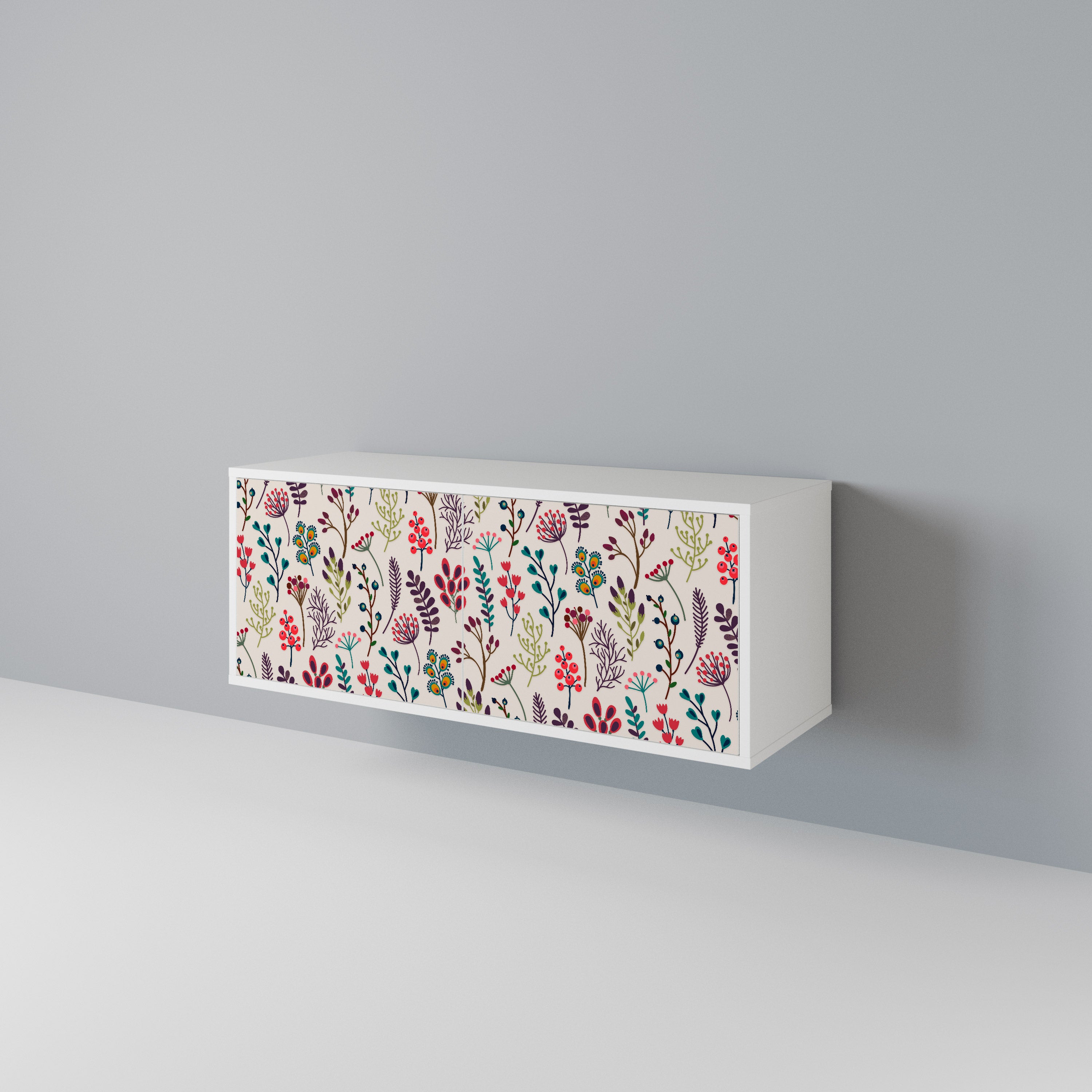 AUTUMN SUNDRIES Compact 2-Door TV Cabinet