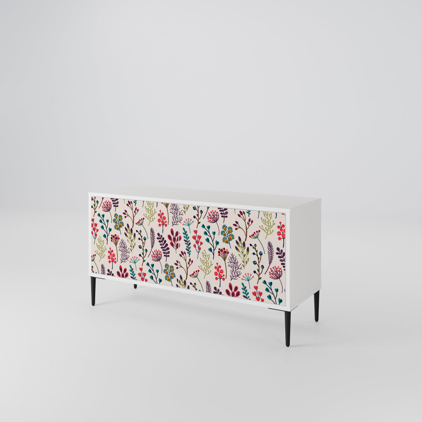 AUTUMN SUNDRIES Compact 2-Door TV Cabinet