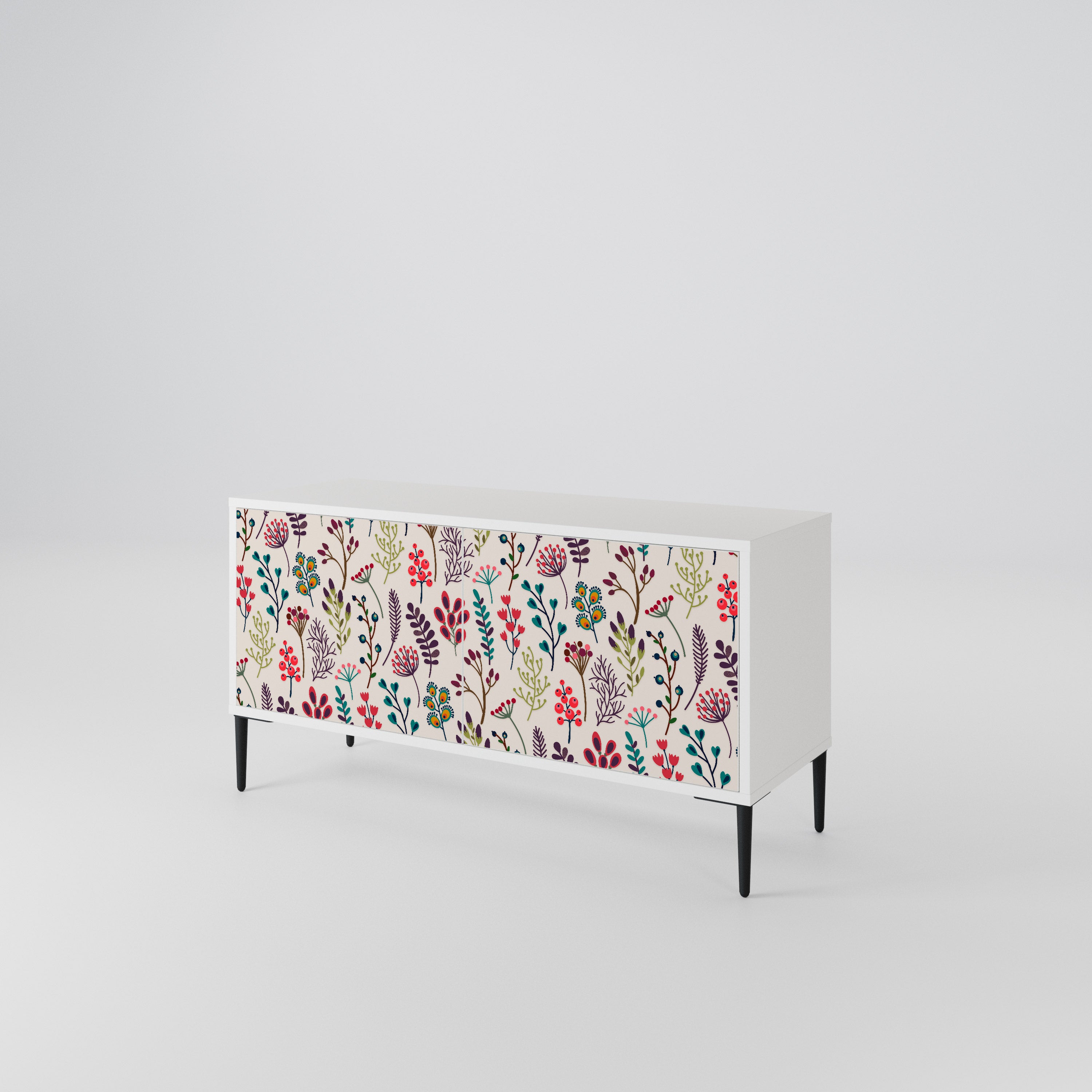 AUTUMN SUNDRIES Compact 2-Door TV Cabinet