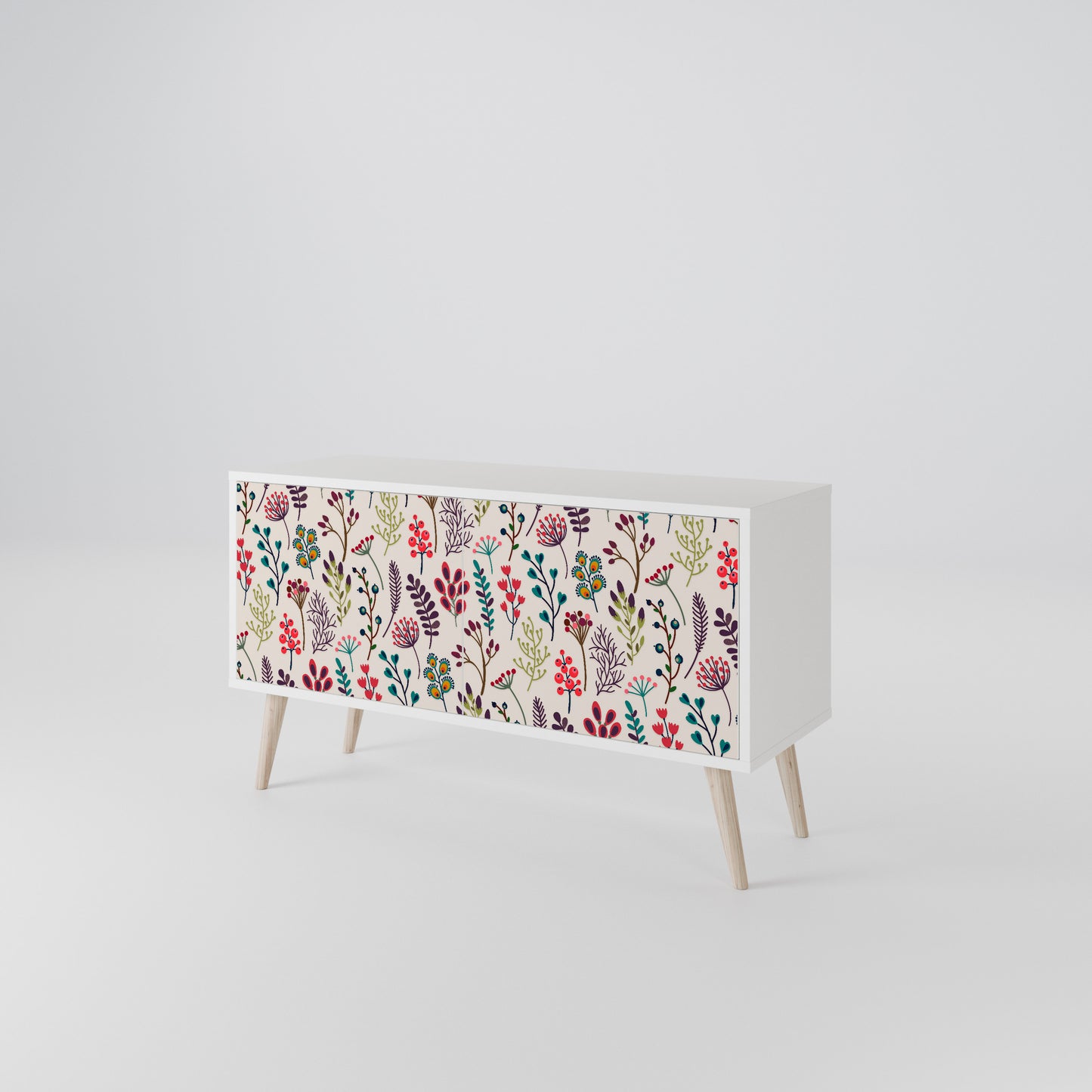 AUTUMN SUNDRIES Compact 2-Door TV Cabinet