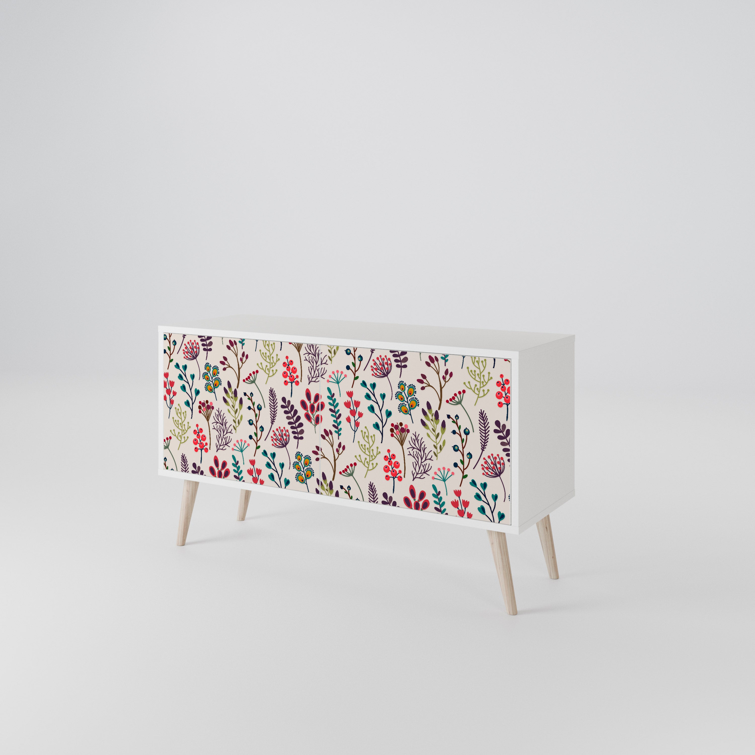 AUTUMN SUNDRIES Compact 2-Door TV Cabinet