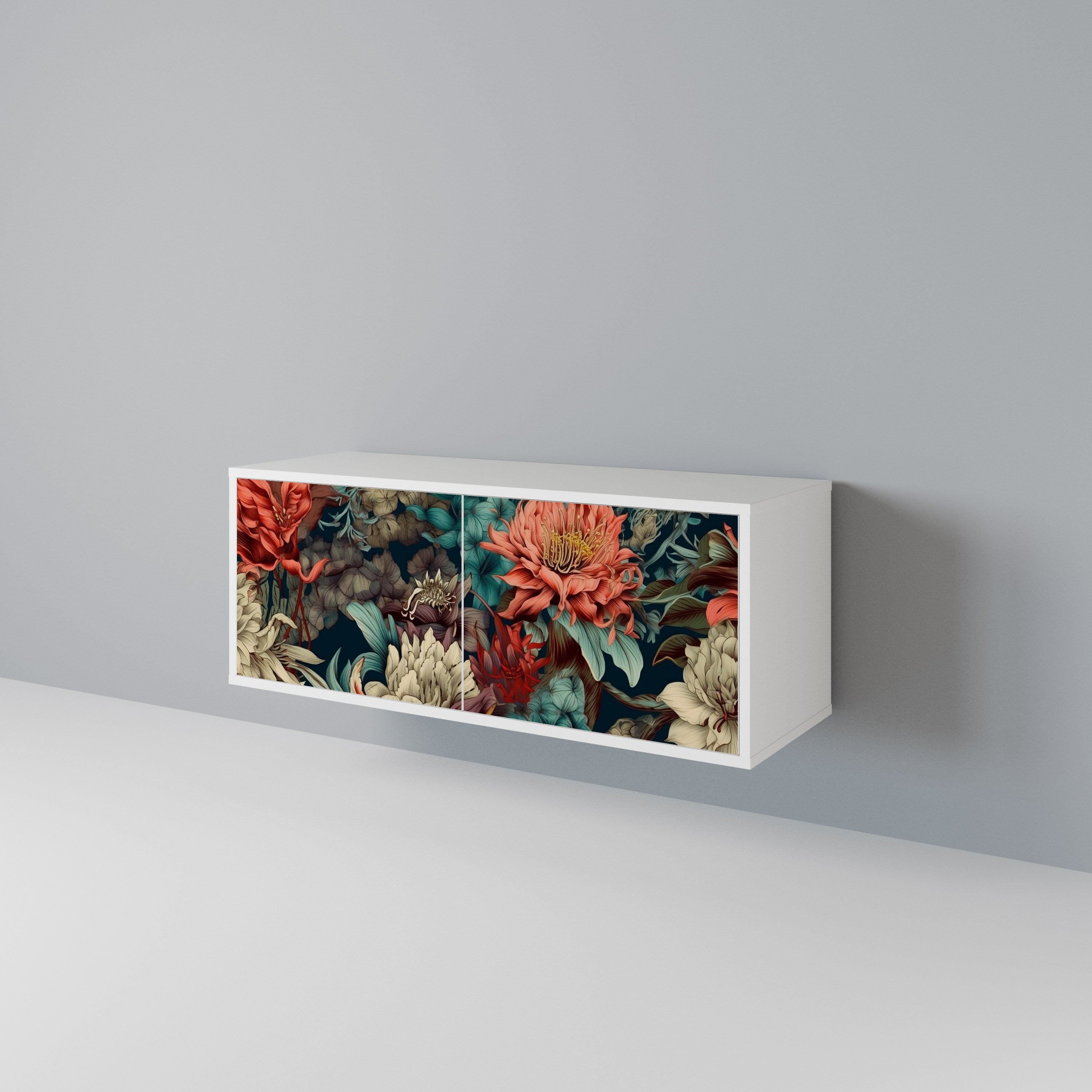 SPROUTING GRACE Compact 2-Door TV Cabinet