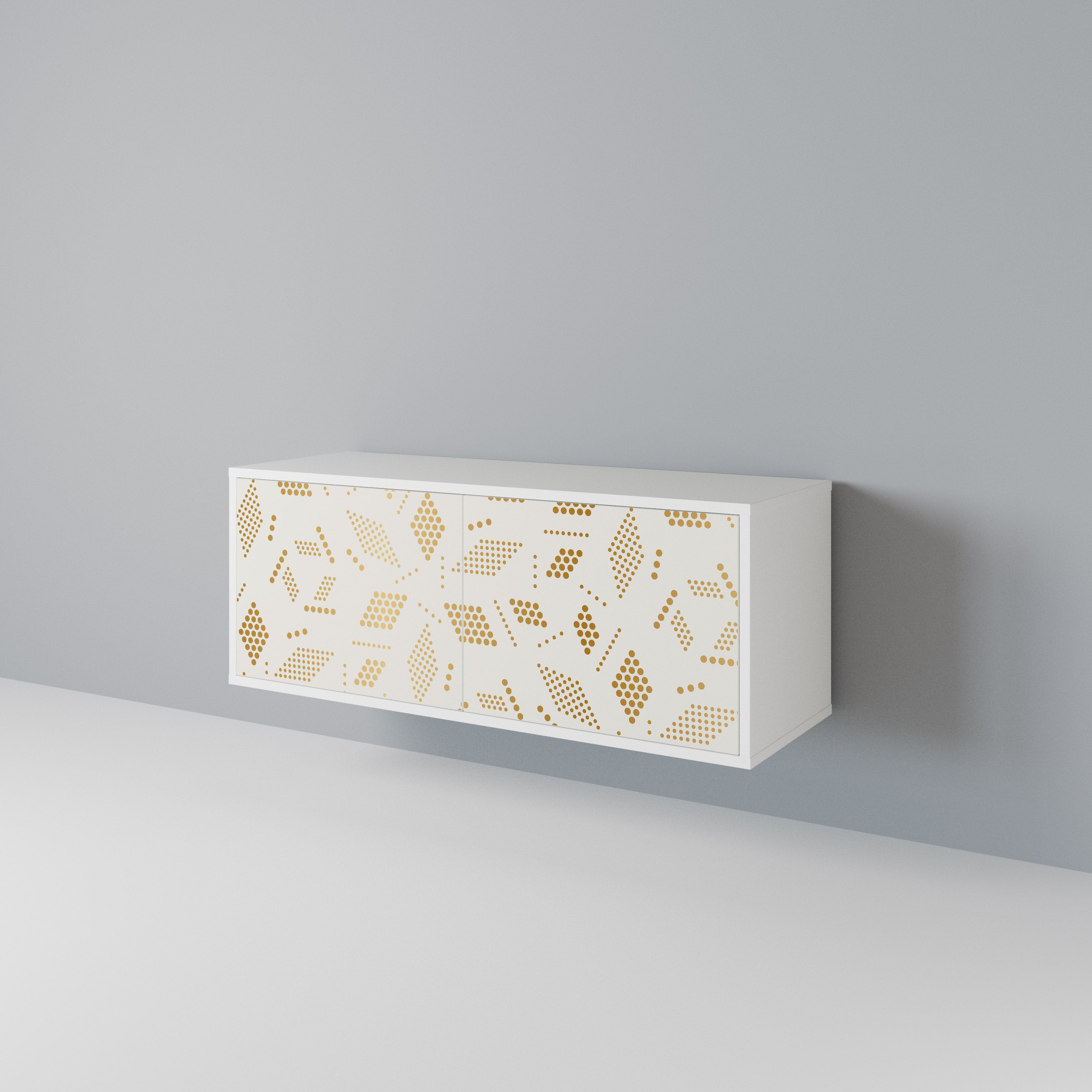 SPOTTED DAZE Compact 2-Door TV Cabinet