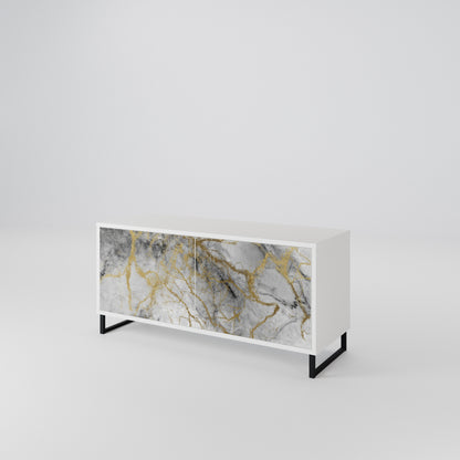 TIMELESS GLIDE Compact 2-Door TV Cabinet