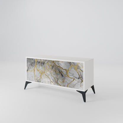 TIMELESS GLIDE Compact 2-Door TV Cabinet