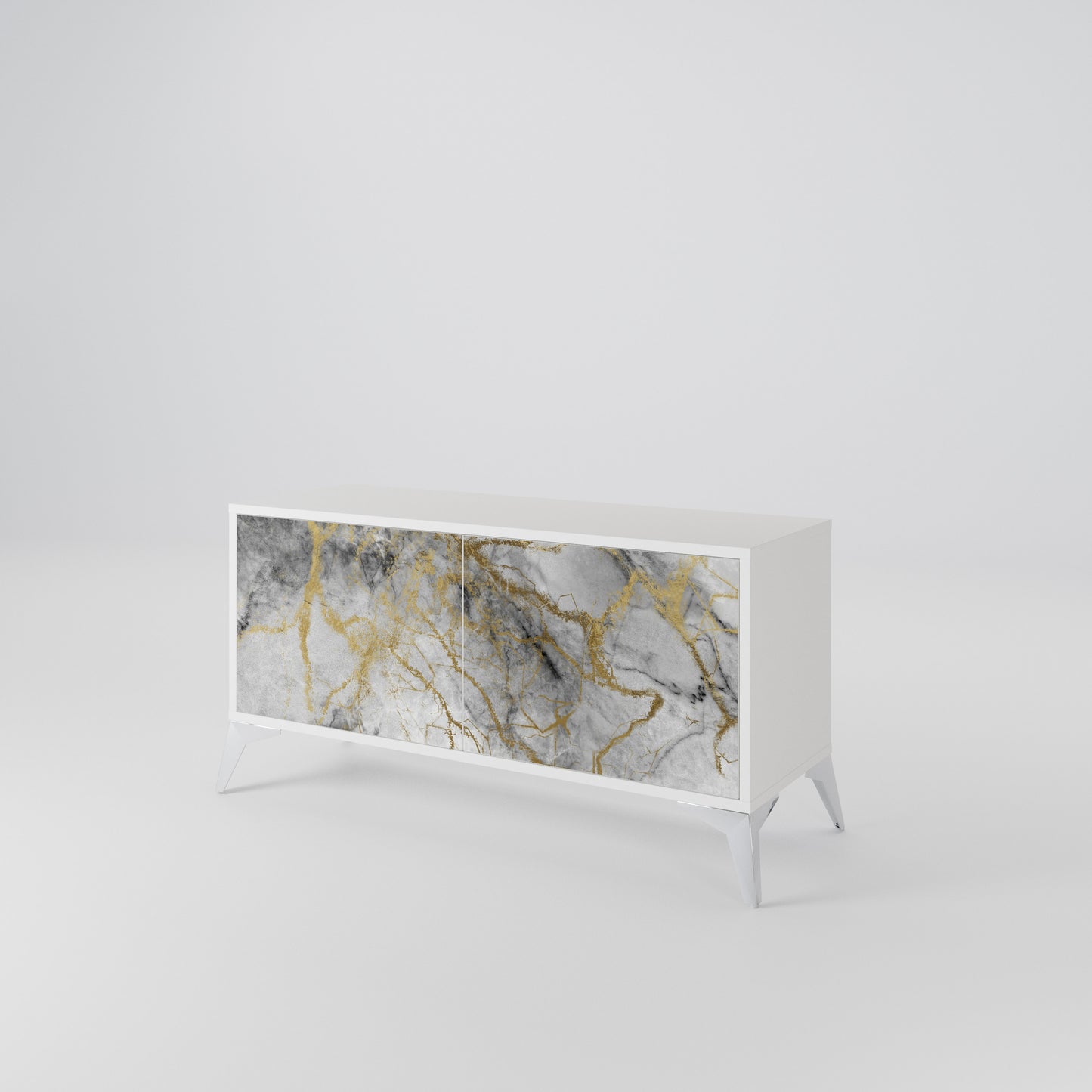TIMELESS GLIDE Compact 2-Door TV Cabinet