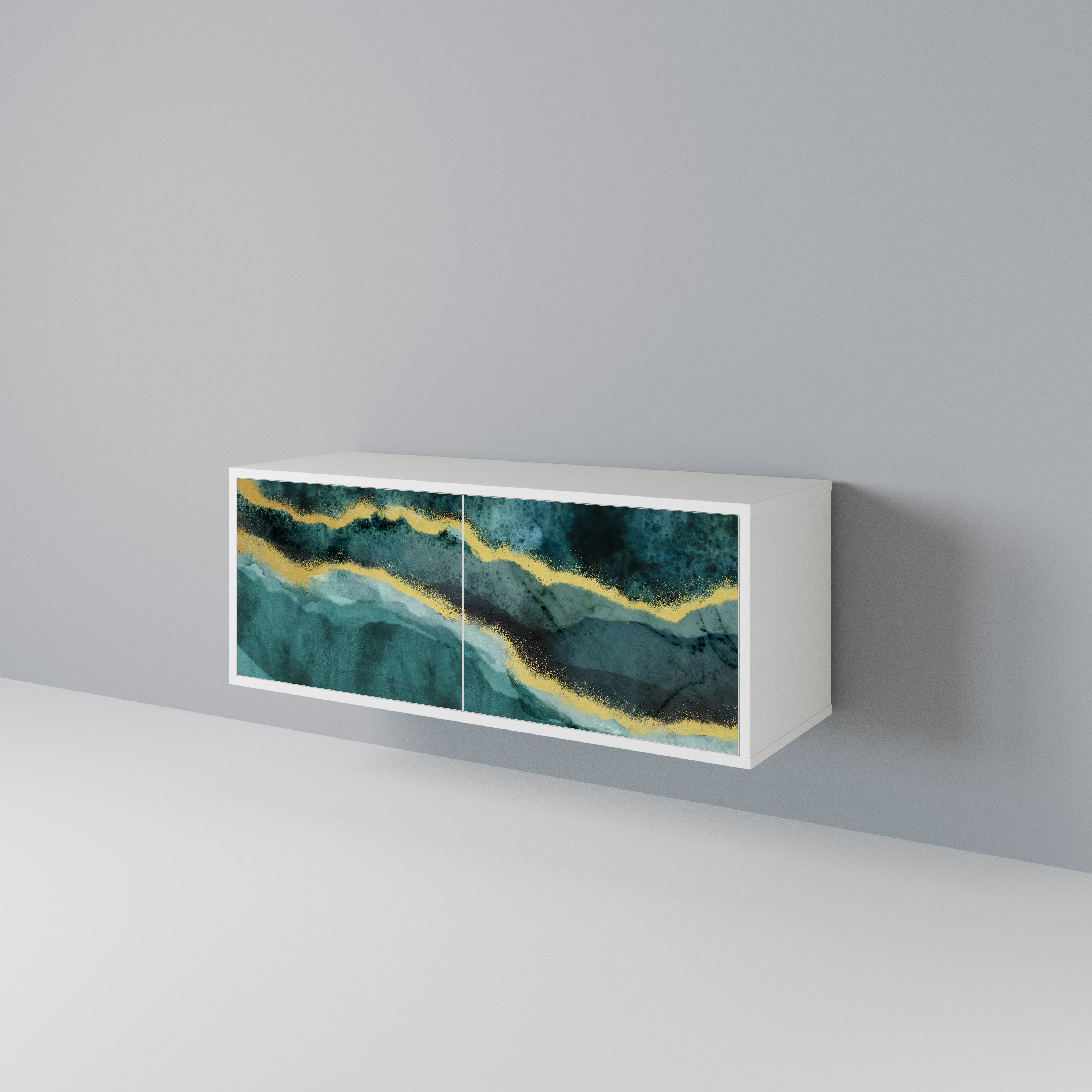 GOLDRUSH ODYSSEY Compact 2-Door TV Cabinet