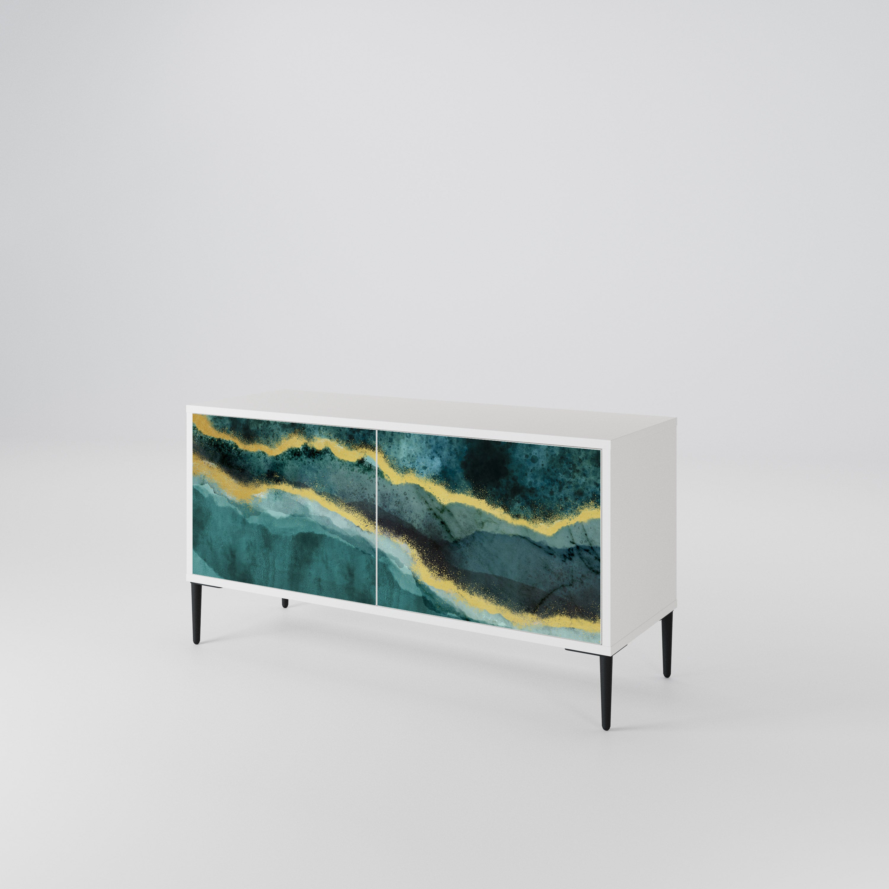 GOLDRUSH ODYSSEY Compact 2-Door TV Cabinet