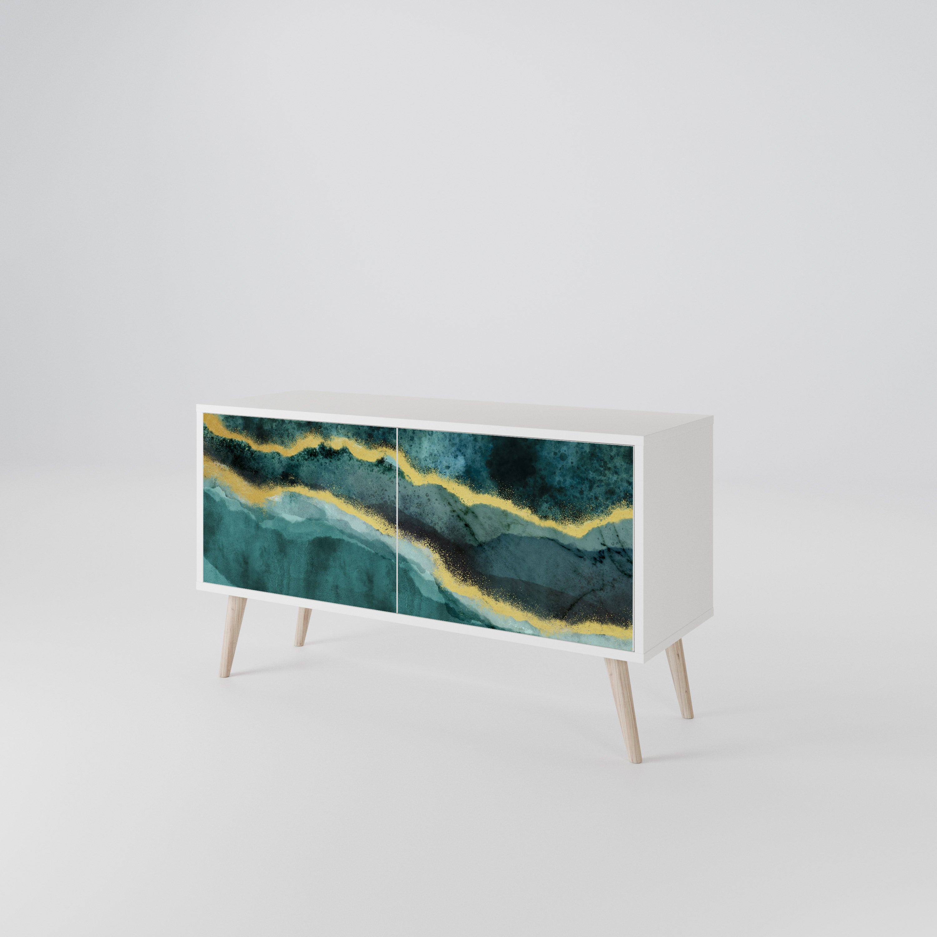 GOLDRUSH ODYSSEY Compact 2-Door TV Cabinet