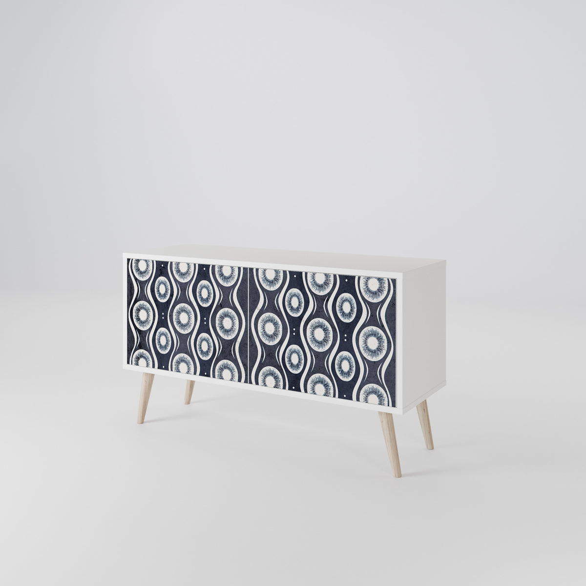 GRAPHITE EYES Compact 2-Door TV Cabinet