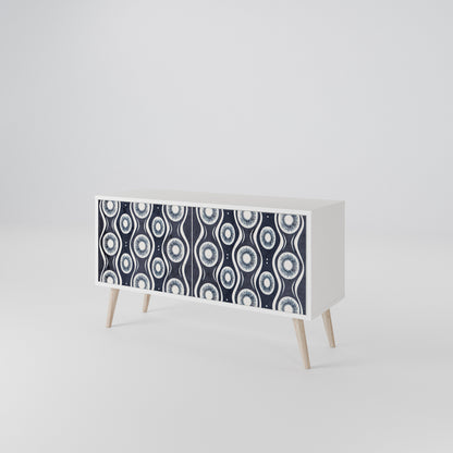 GRAPHITE EYES Compact 2-Door TV Cabinet