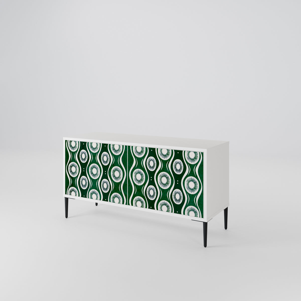 GREEN EYES Compact 2-Door TV Cabinet