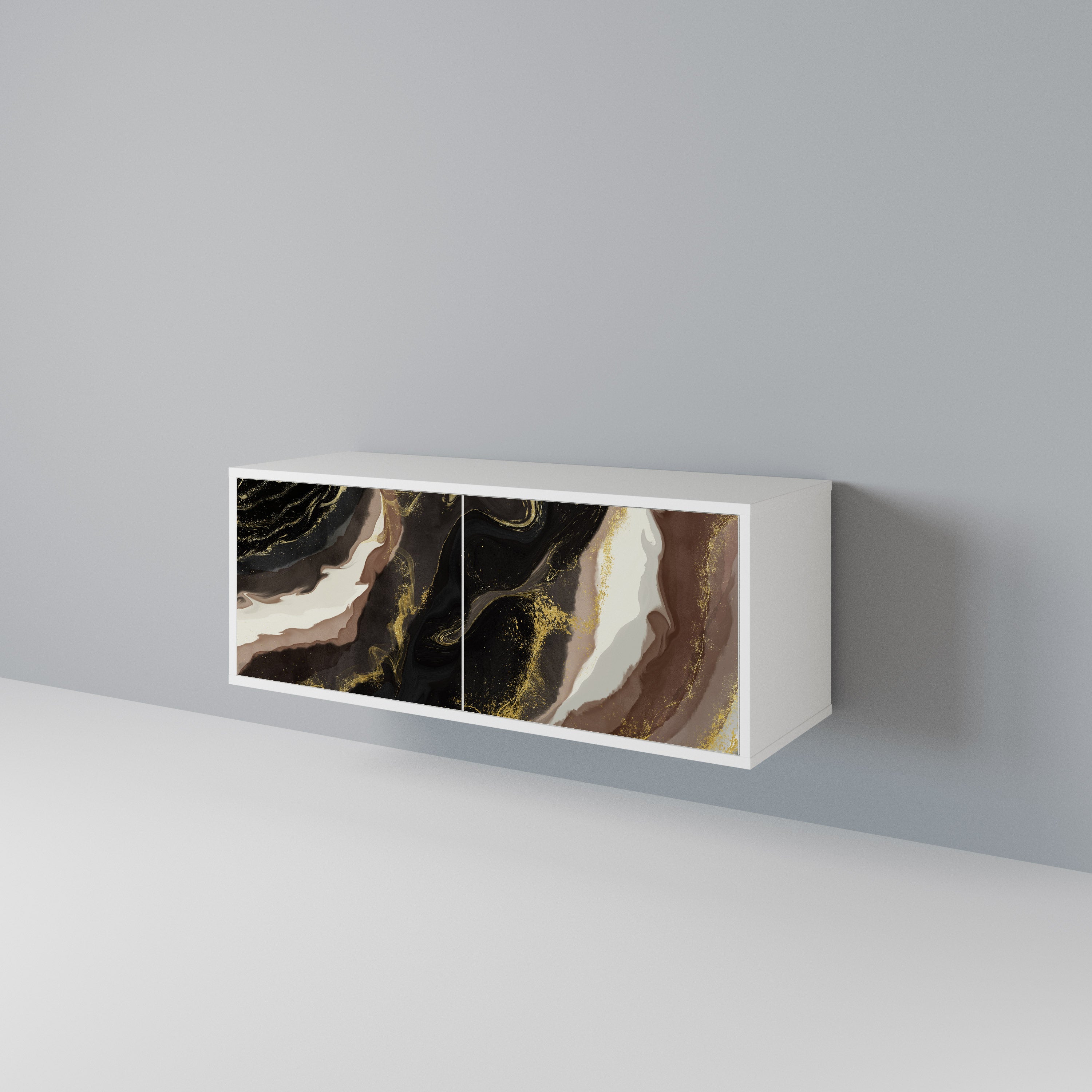 GOLD DUST Compact 2-Door TV Cabinet