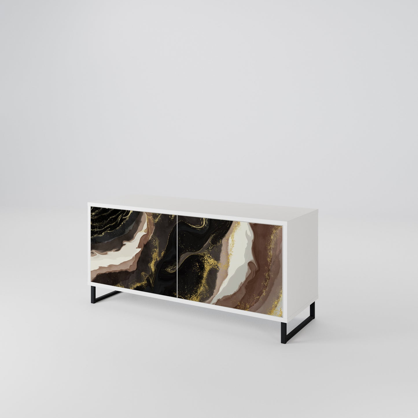 GOLD DUST Compact 2-Door TV Cabinet