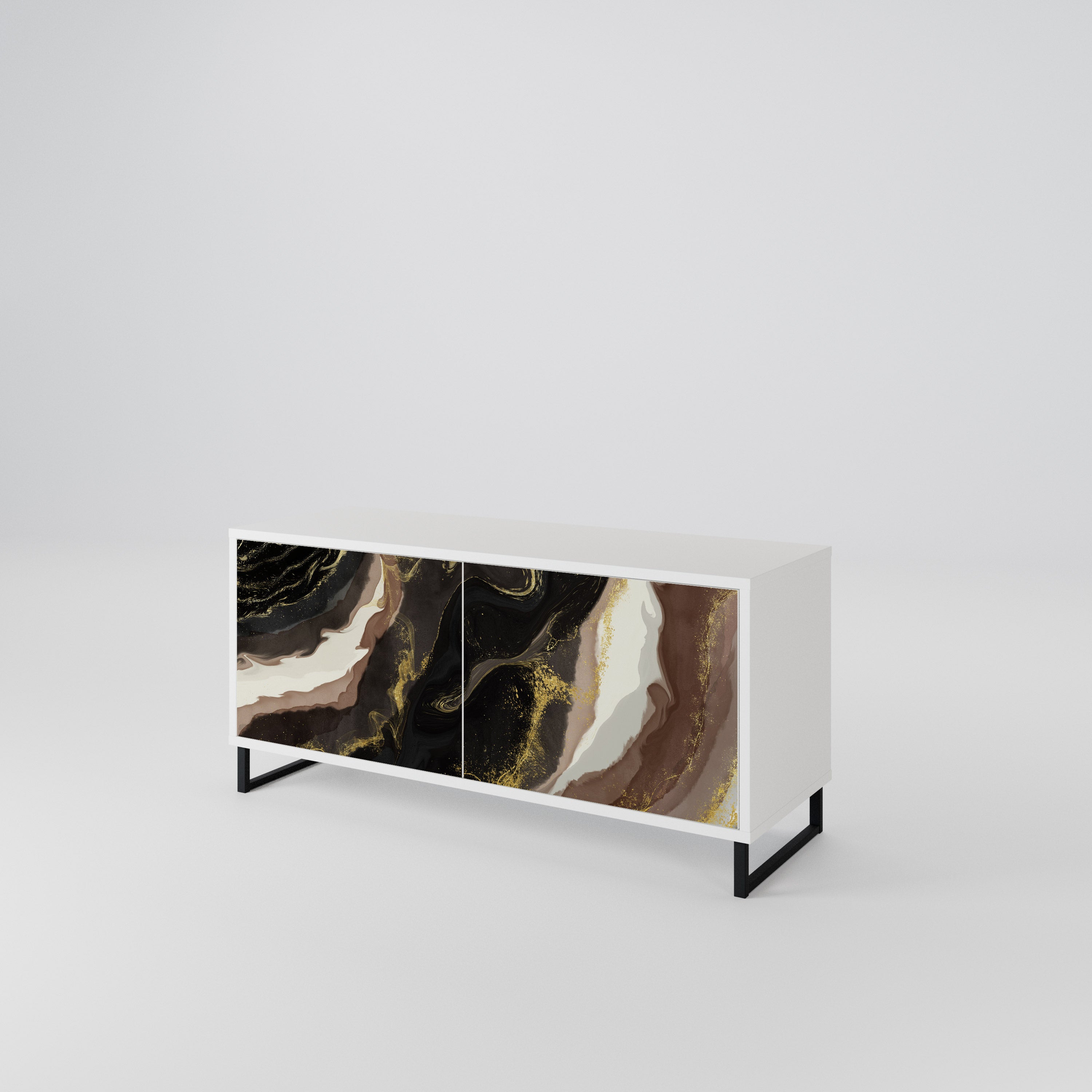 GOLD DUST Compact 2-Door TV Cabinet