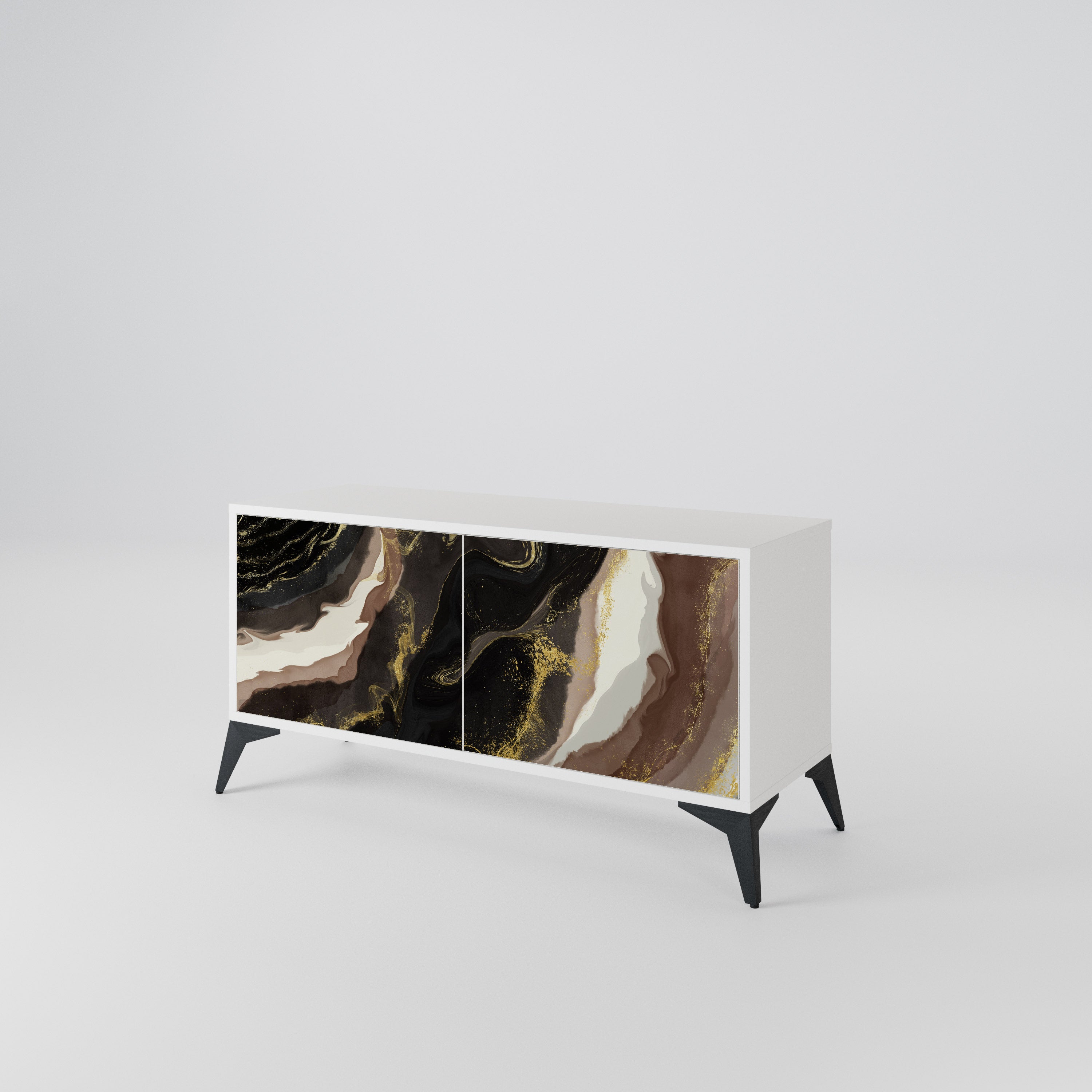 GOLD DUST Compact 2-Door TV Cabinet
