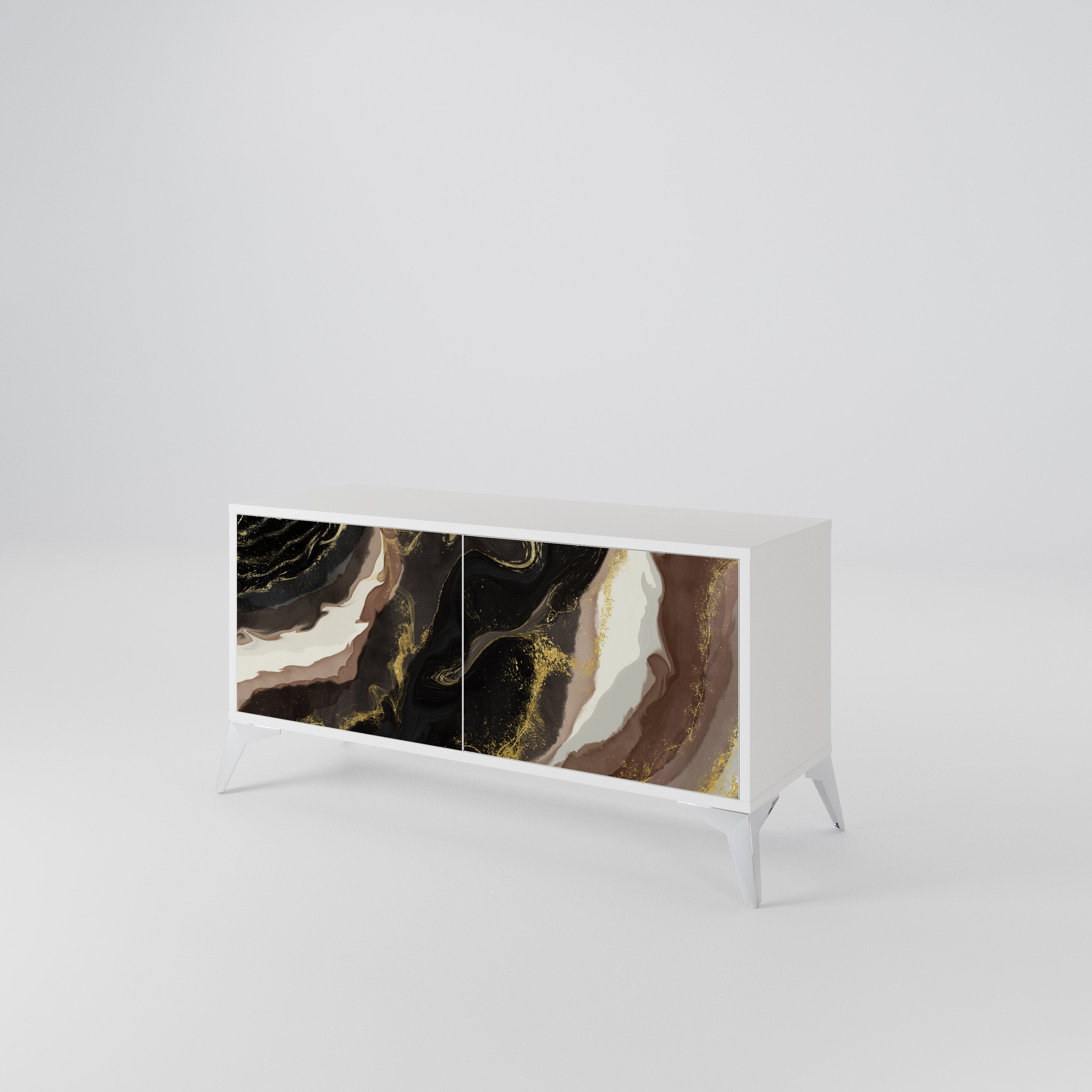 GOLD DUST Compact 2-Door TV Cabinet