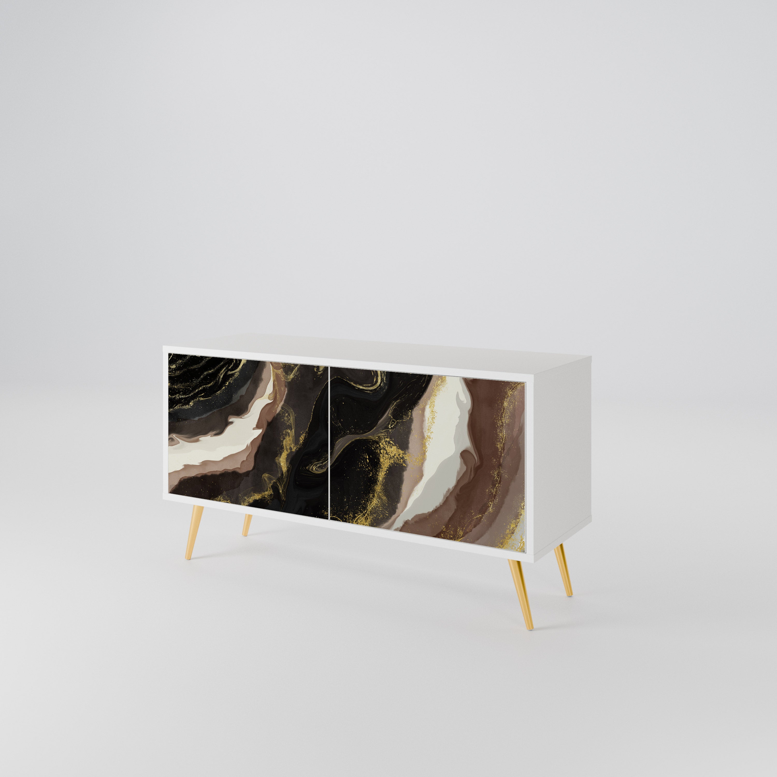 GOLD DUST Compact 2-Door TV Cabinet