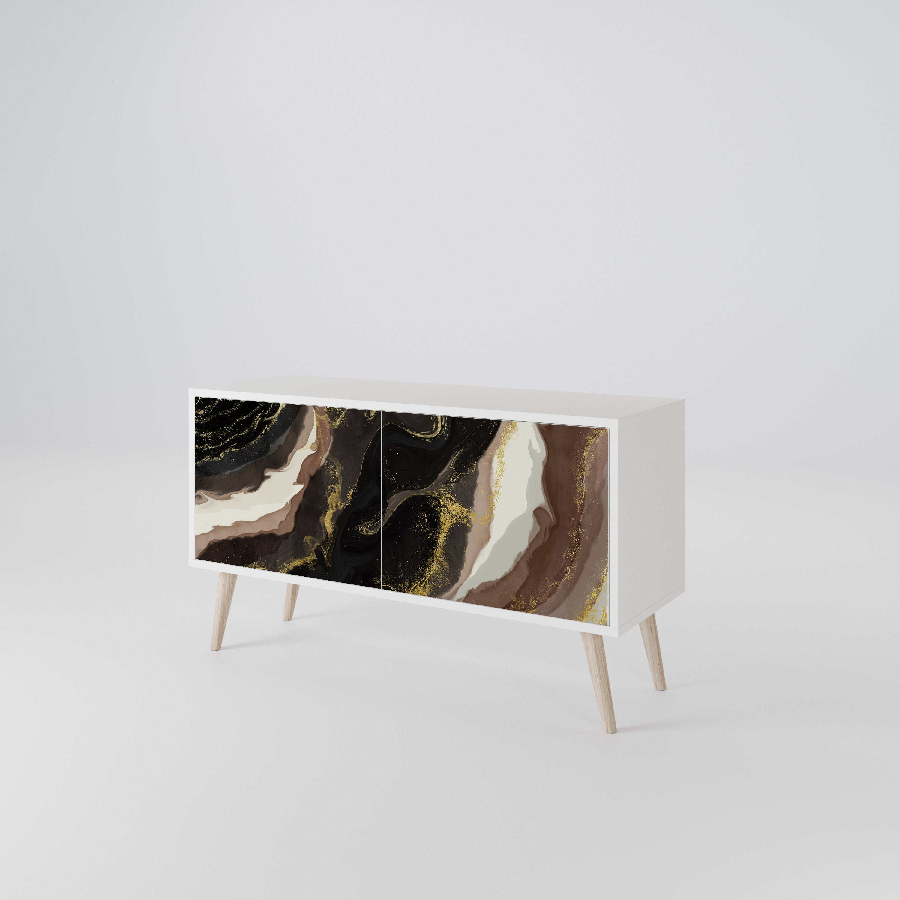 GOLD DUST Compact 2-Door TV Cabinet