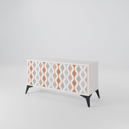 HAZY NOSTALGIA Compact 2-Door TV Cabinet