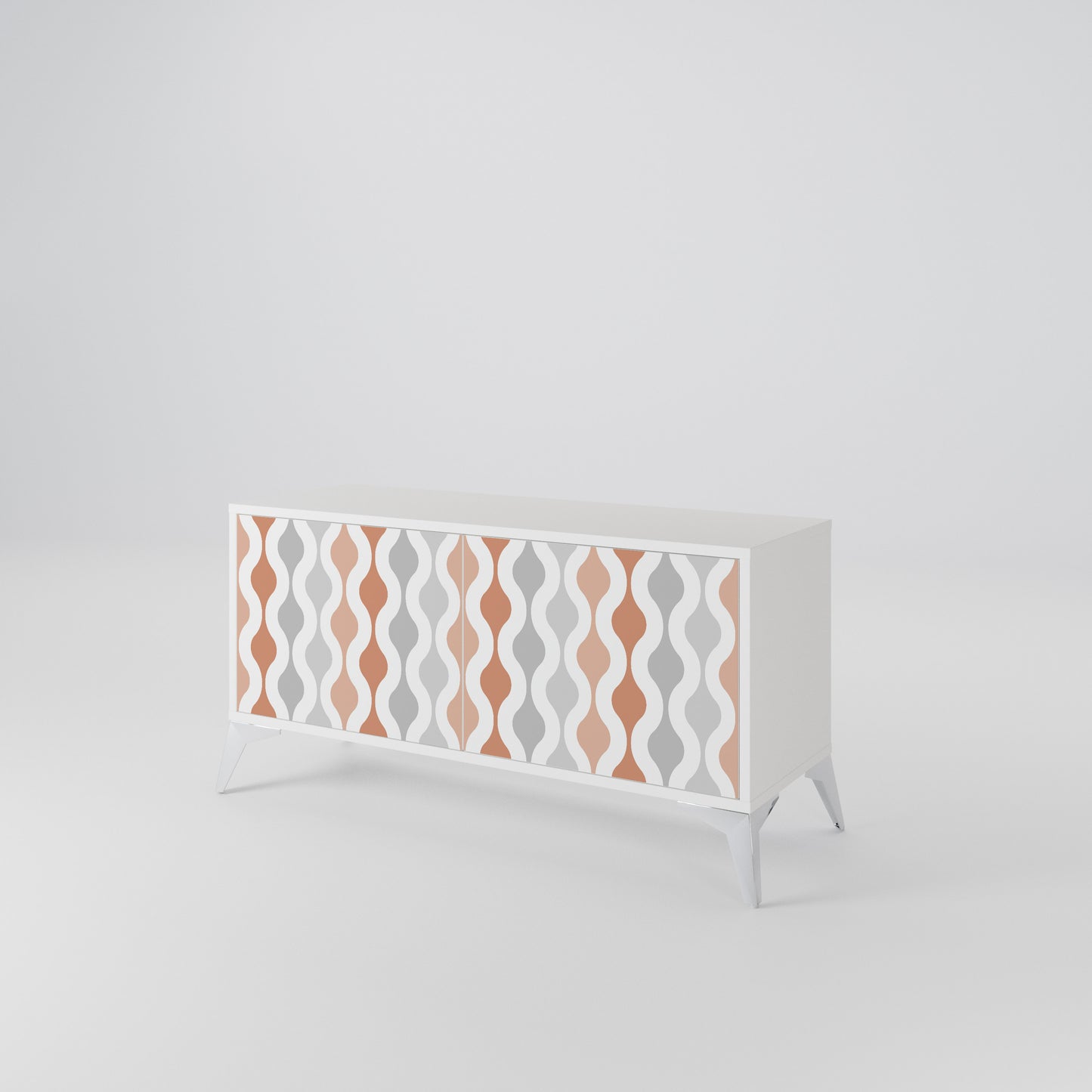 HAZY NOSTALGIA Compact 2-Door TV Cabinet