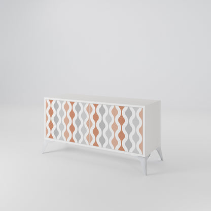 HAZY NOSTALGIA Compact 2-Door TV Cabinet