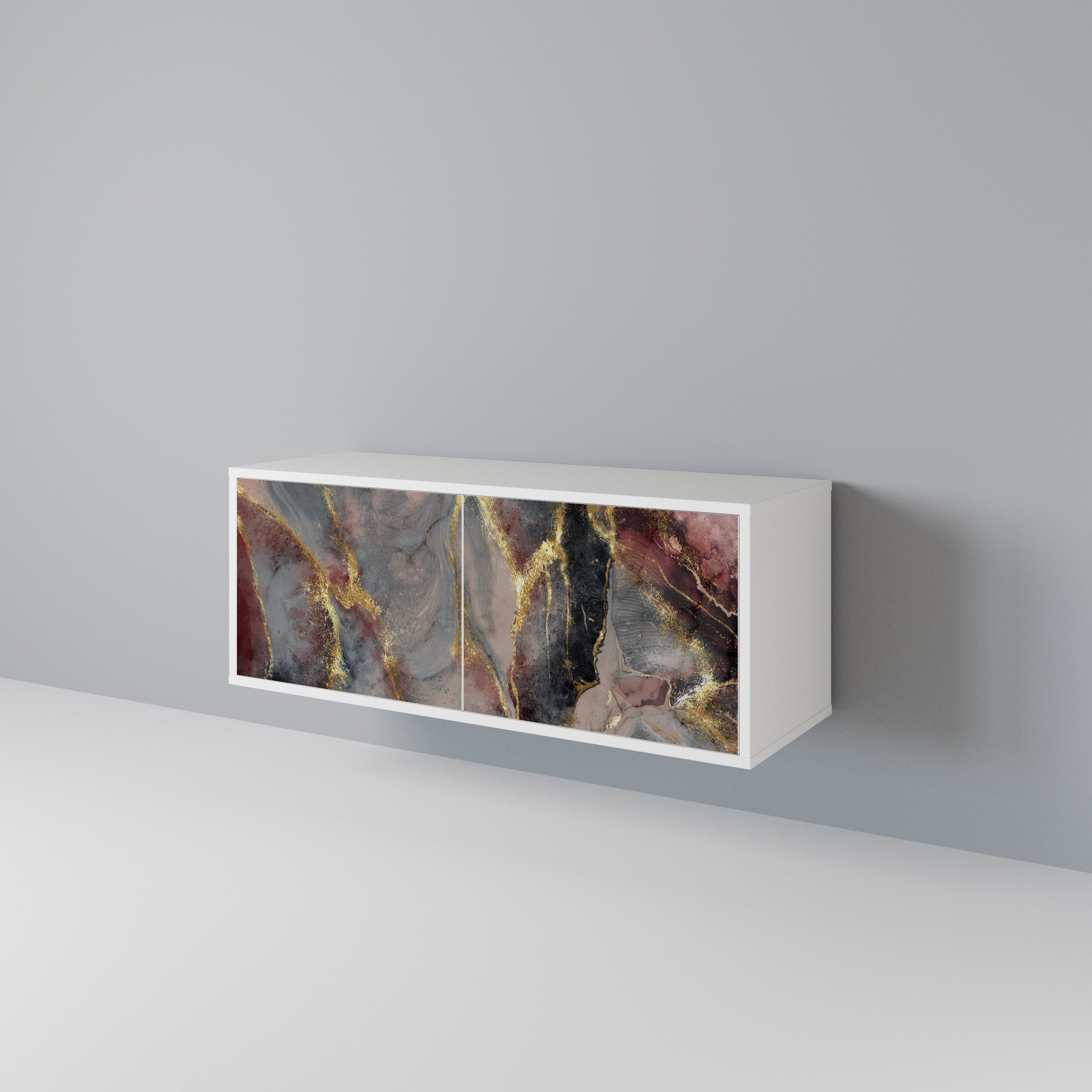 GOLDEN TIDES Compact 2-Door TV Cabinet