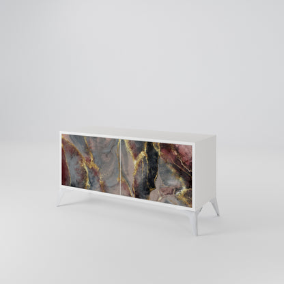 GOLDEN TIDES Compact 2-Door TV Cabinet