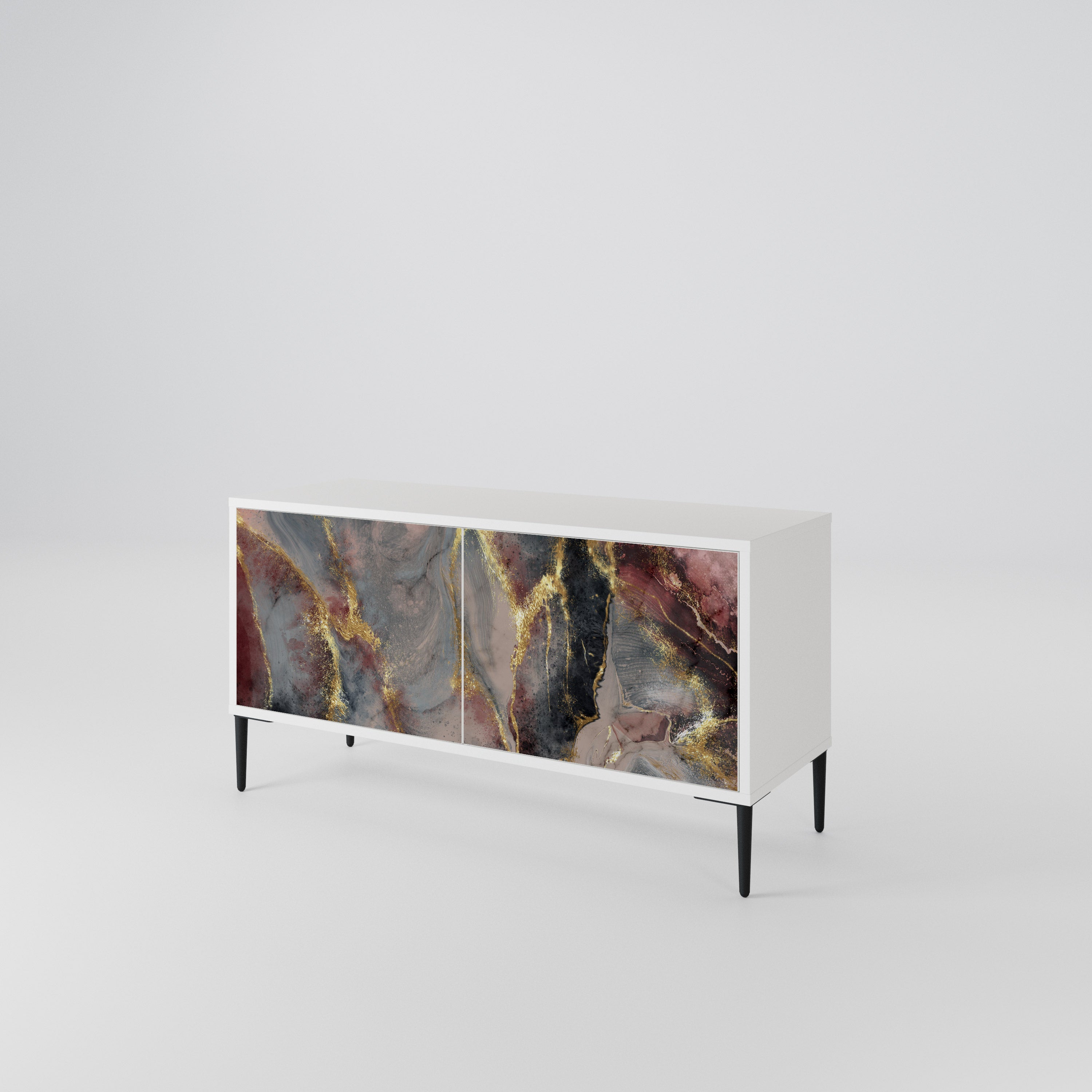 GOLDEN TIDES Compact 2-Door TV Cabinet