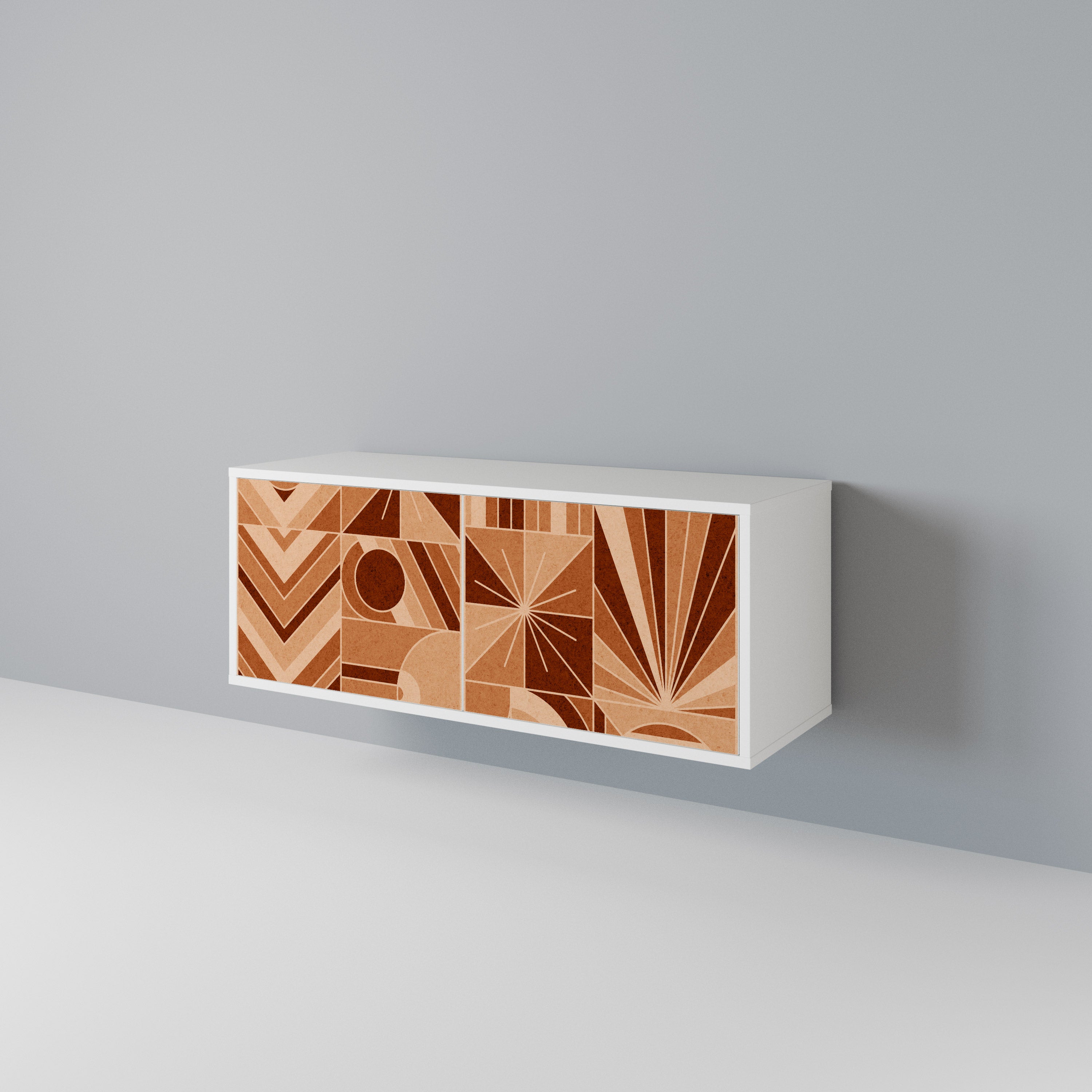 PRISM MOSAIC Compact 2-Door TV Cabinet