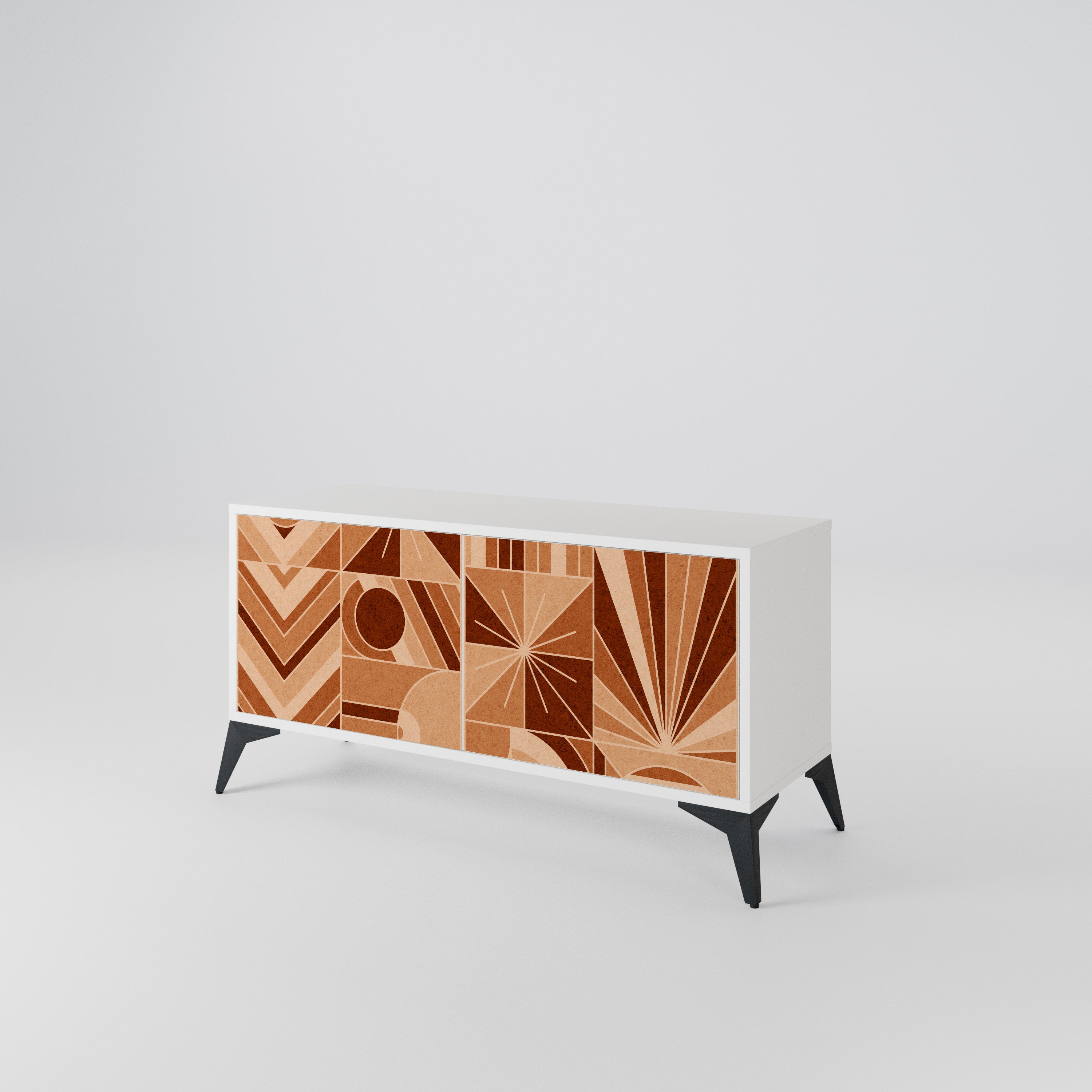 PRISM MOSAIC Compact 2-Door TV Cabinet
