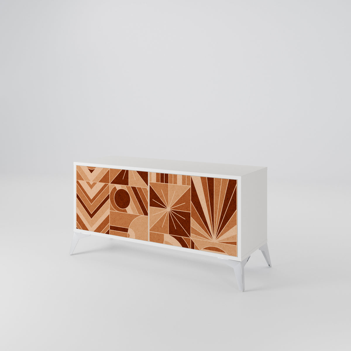 PRISM MOSAIC Compact 2-Door TV Cabinet