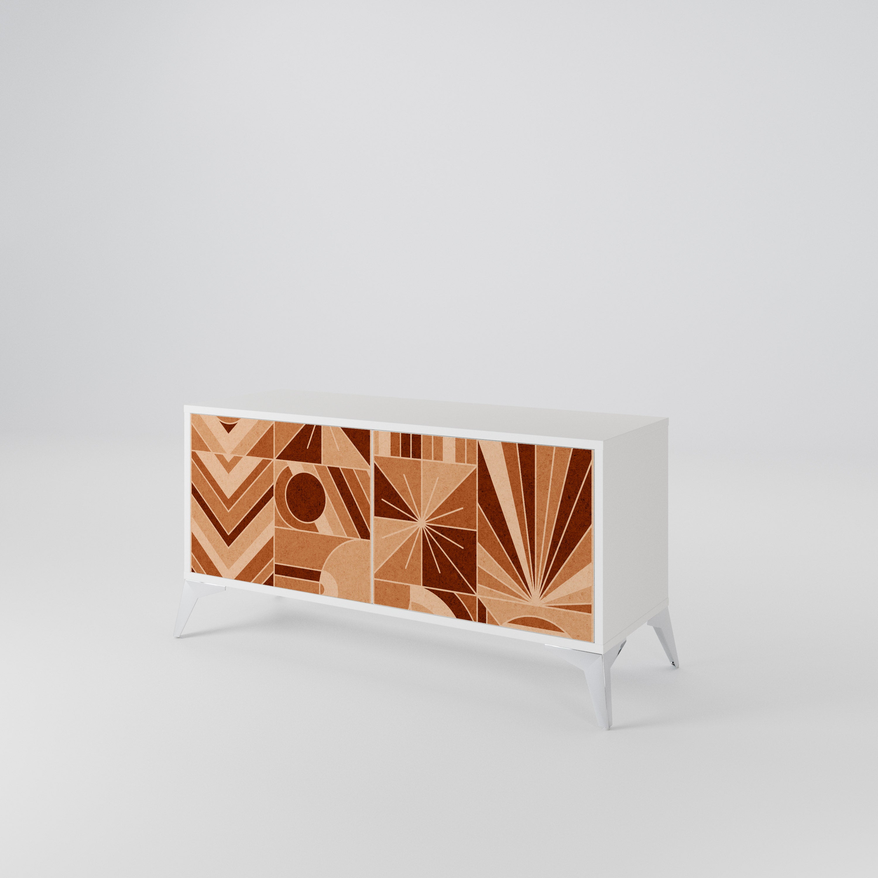 PRISM MOSAIC Compact 2-Door TV Cabinet