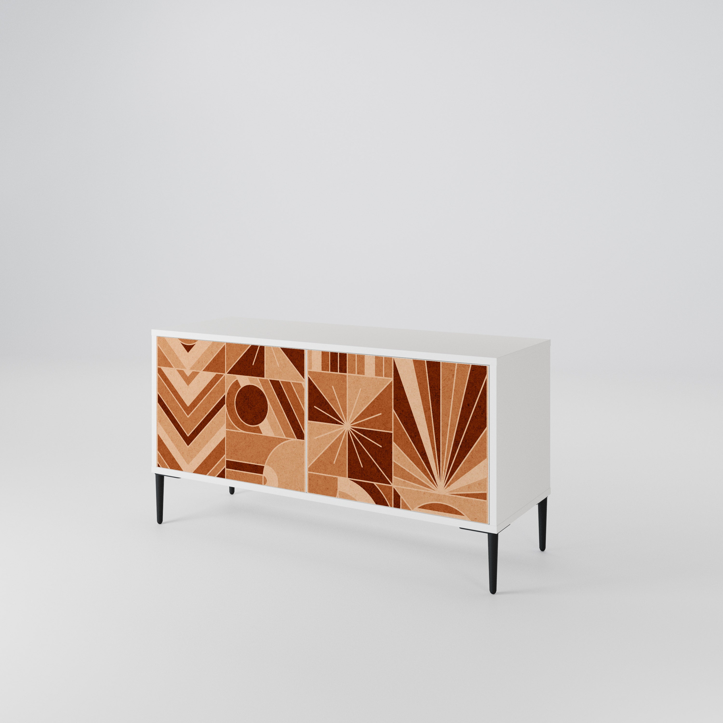 PRISM MOSAIC Compact 2-Door TV Cabinet