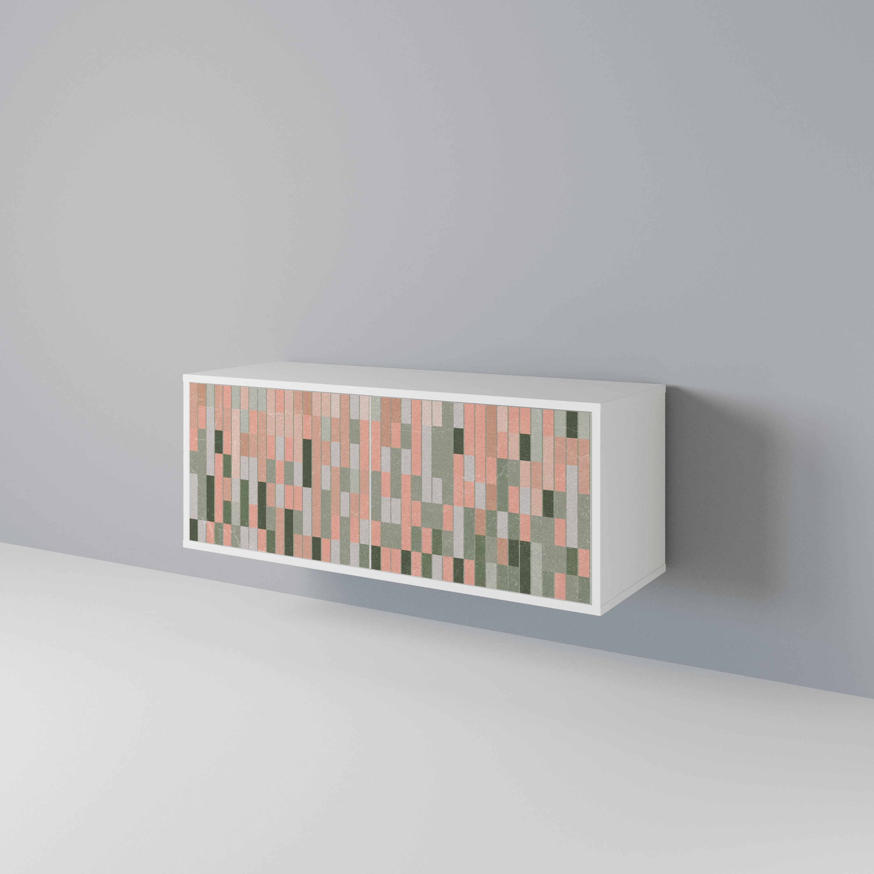 BUILDING THE FUTURE Compact 2-Door TV Cabinet